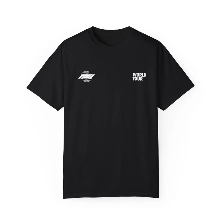 Formula 1 „F1 World Tour” Vintage Style Unisex T-shirt