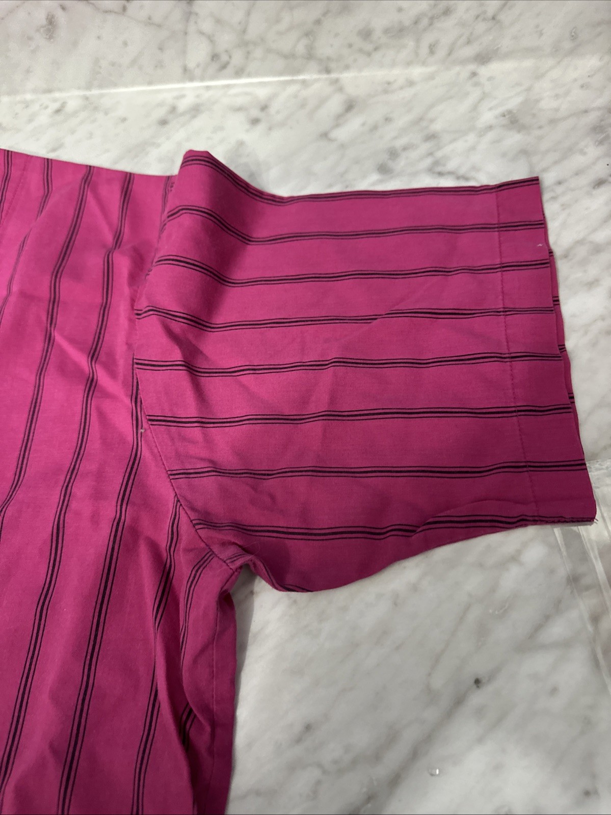 ESLEEP Boxer Pajamas VINTAGE 90s Baseball 12” = +45 Great Condition Large Pink