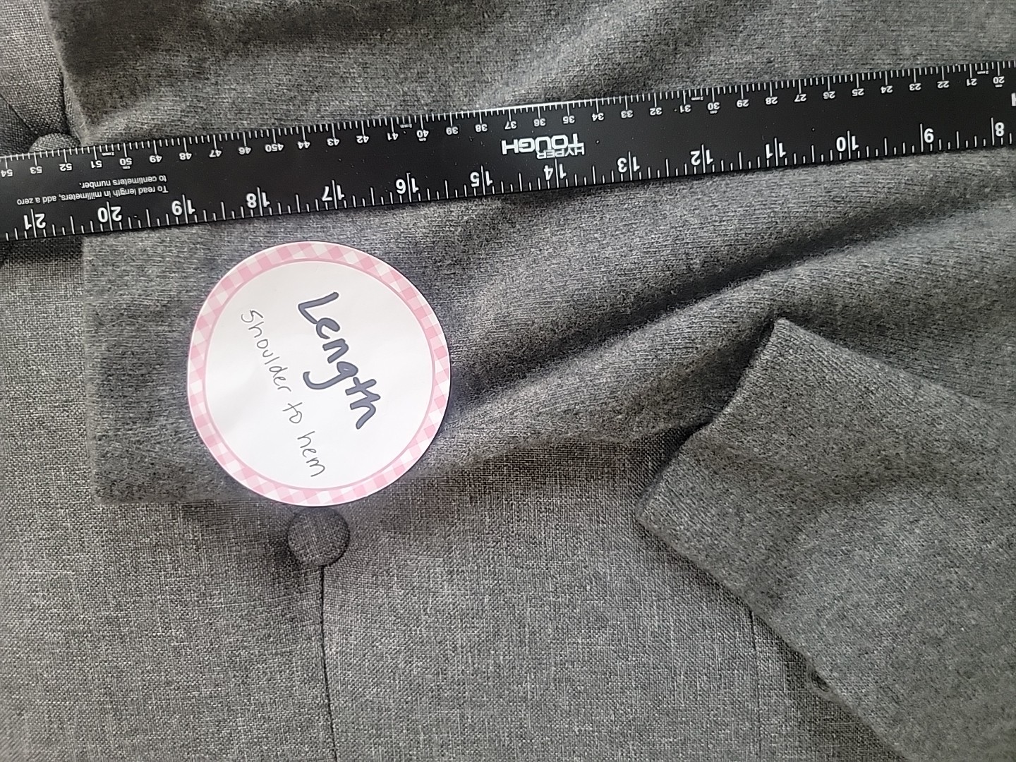 Vintage Dalton 100% Virgin Cashmere Soft Cardigan Crop Sweater Red Gray