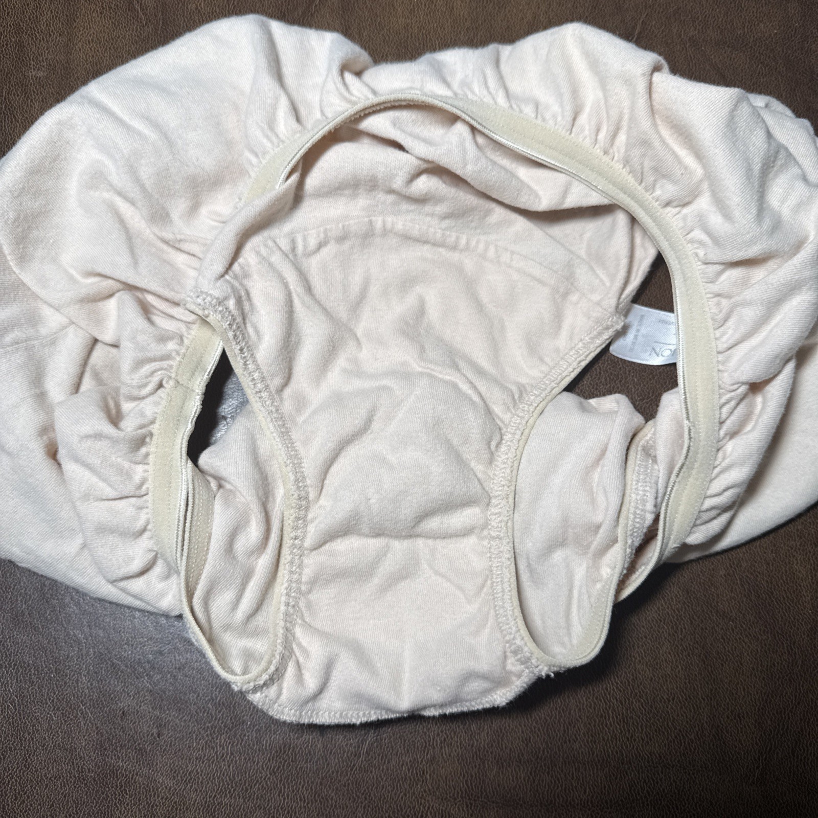 Vtg Cotillion 100% Cotton Brief Granny Panties Sz 9 Extra stretchy waist & legs