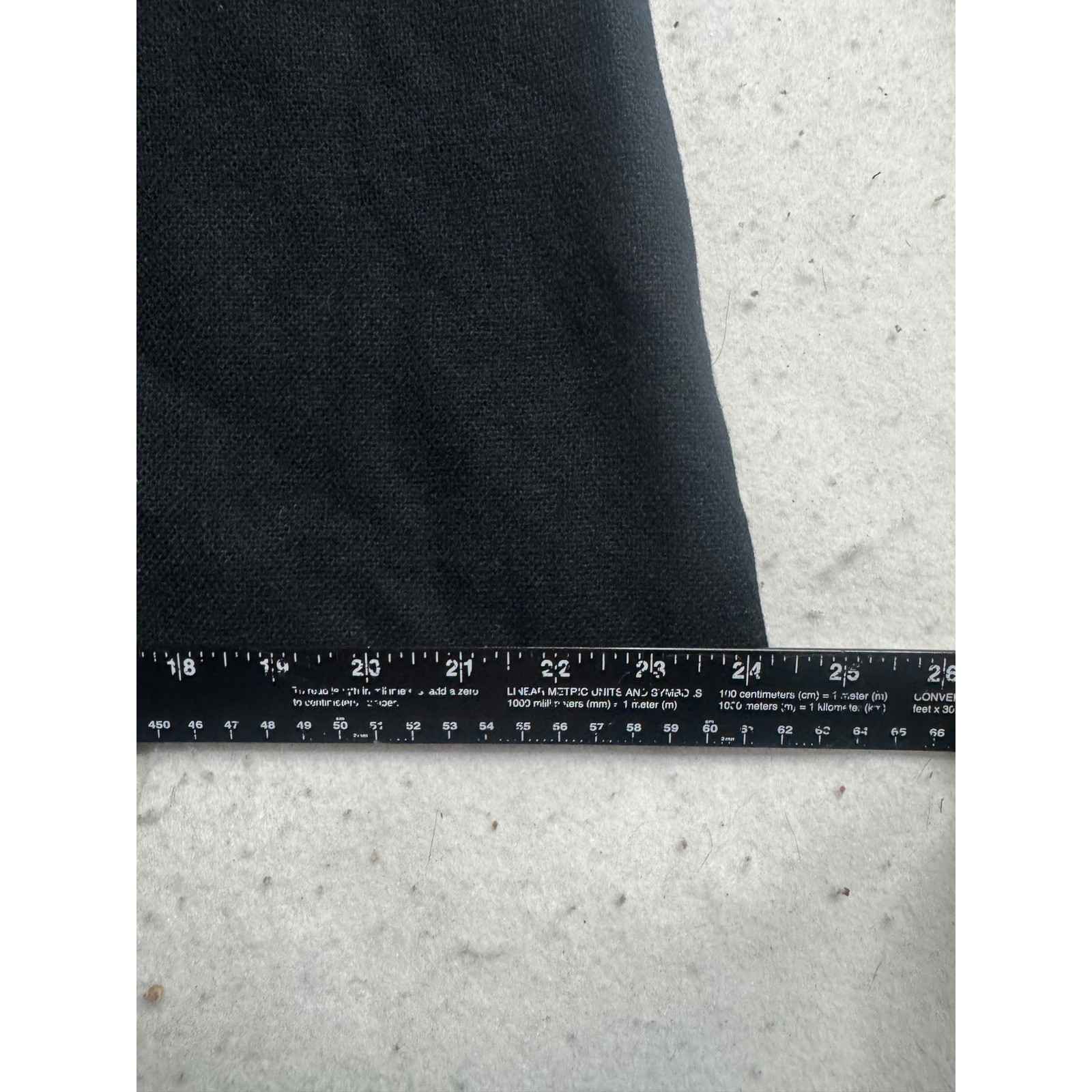 Vintage Gay Gibson Black Wool Blend Sleeveless Pintuck Shift Dress ILGWU Size 13