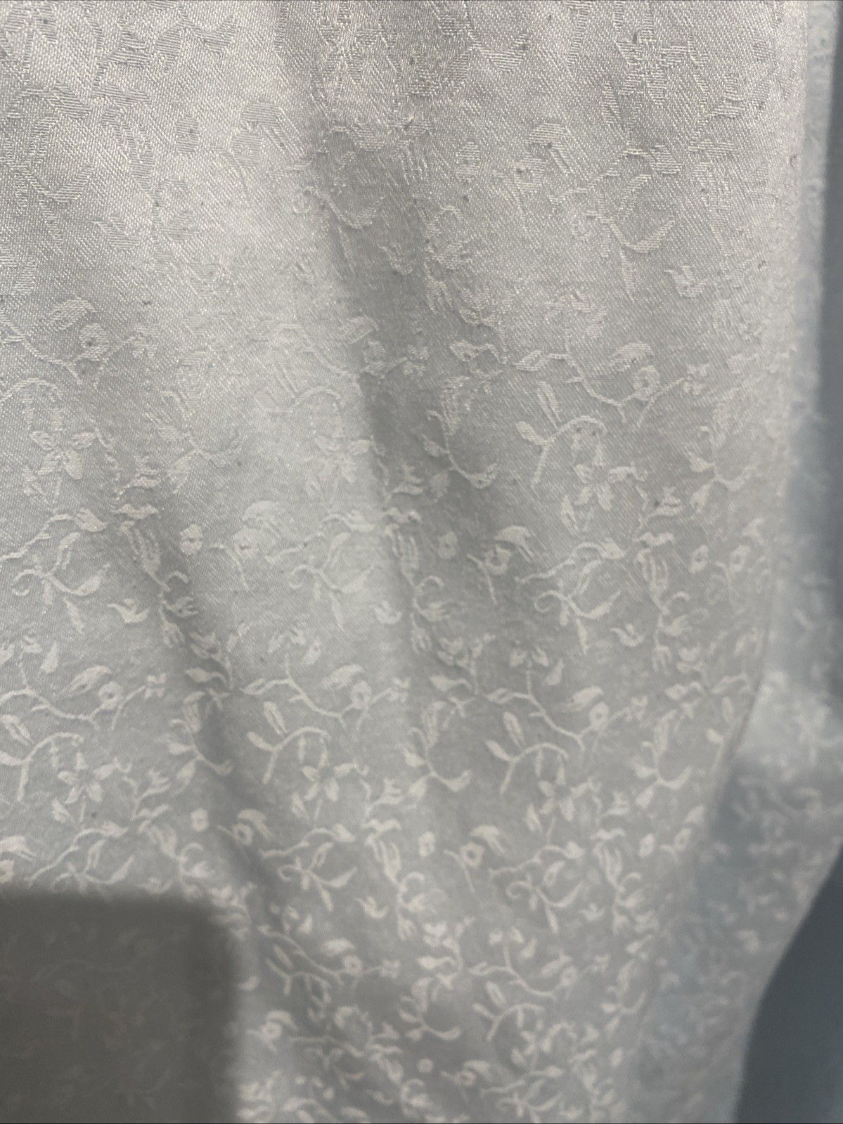 Go Softly Light Blue Long Nightgown with Embroidery And Lace Detail Size XL