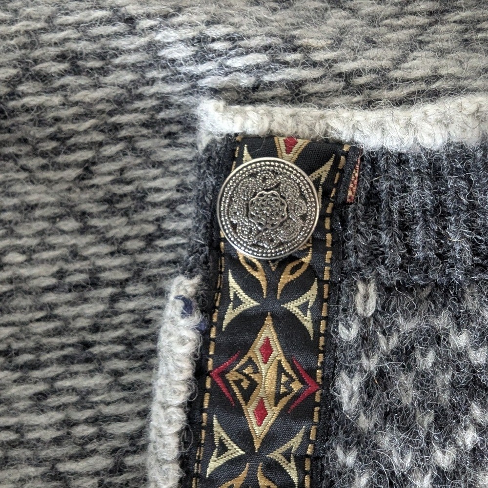 Colorado Clothing Co Vintage Shetland Wool Cardigan Sweater Women’s L Nordic