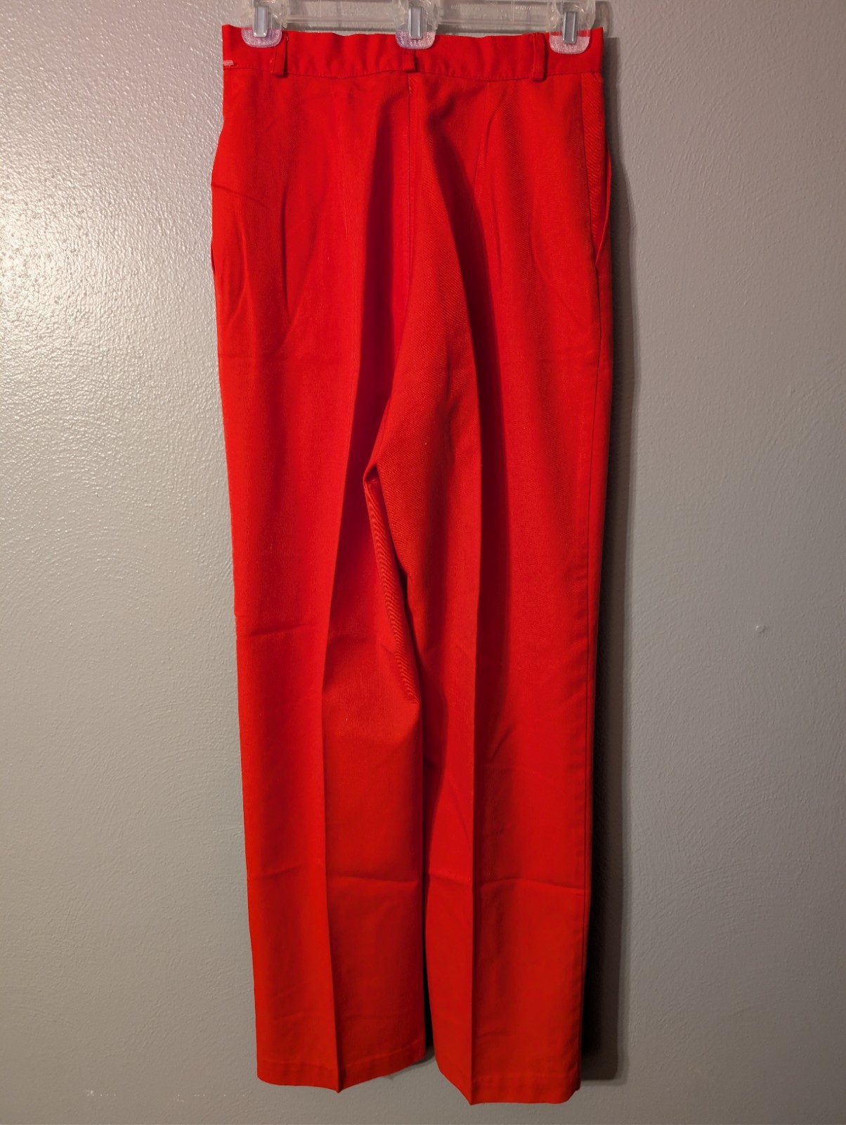 Vintage Palmettos Red High Waisted Pleated Trousers Pants 80s 90s USA