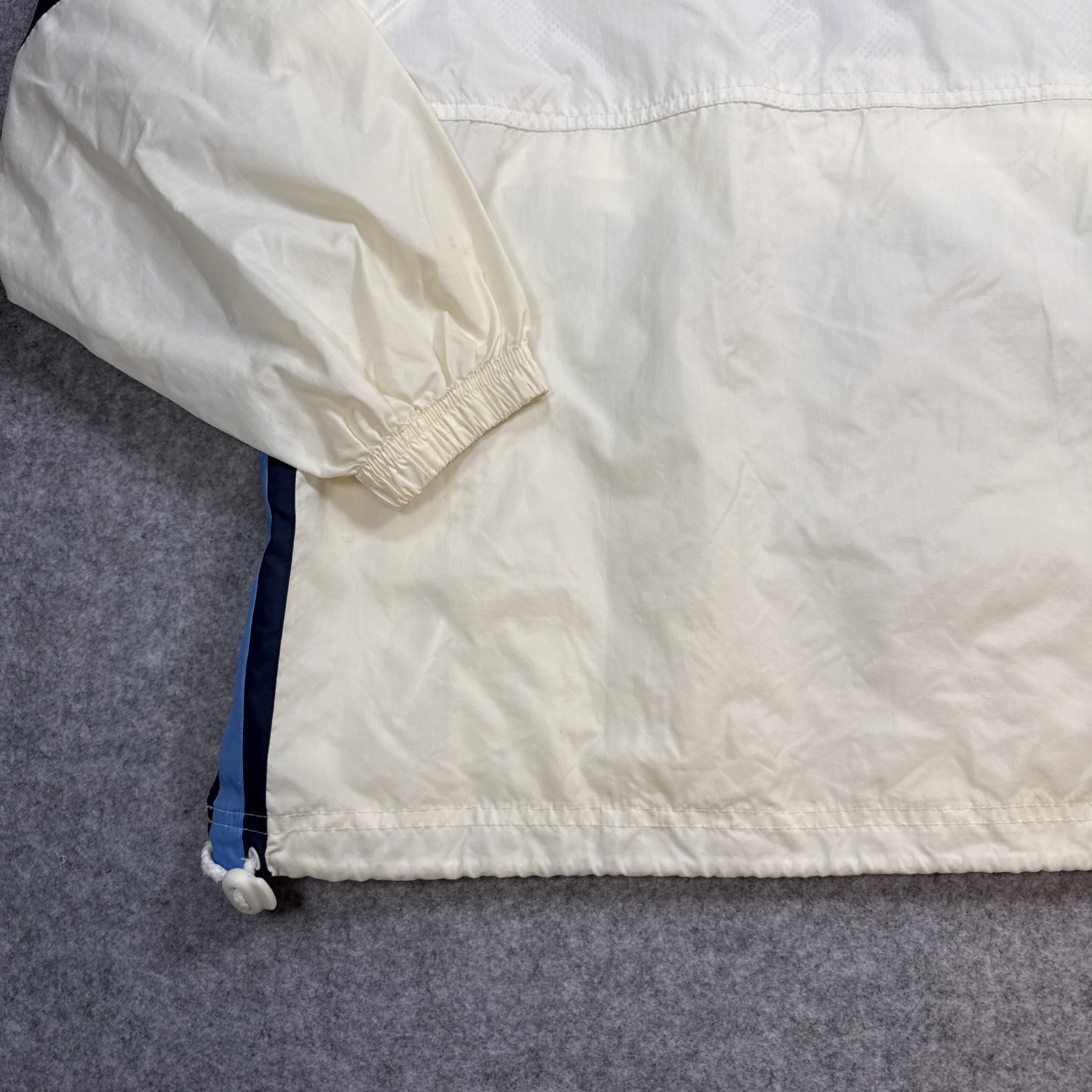 Vintage Active Frontier Full Zip Windbreaker Jacket 90s Sz M, Zip Off Sleeves