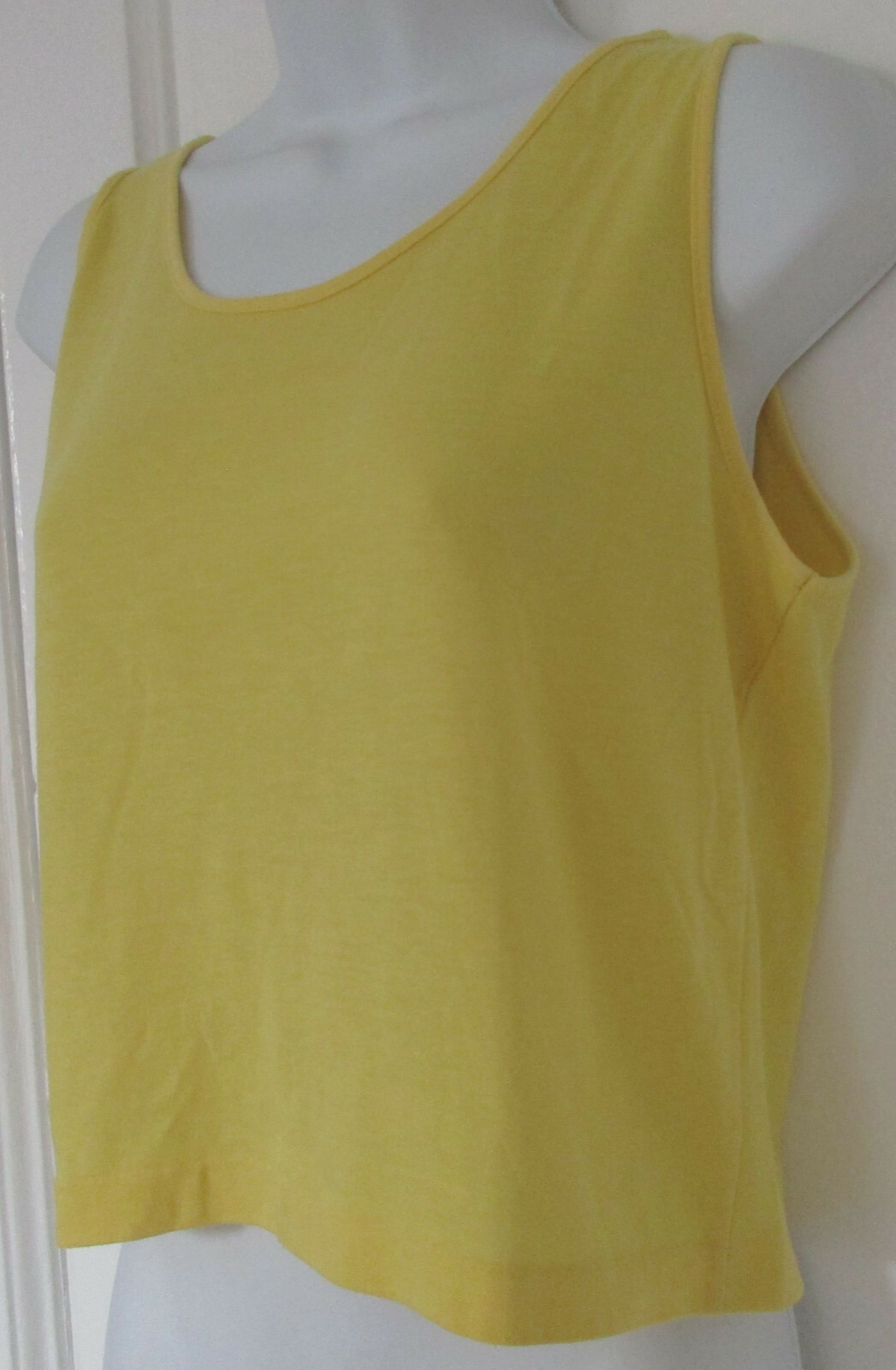 Midriff Crop Top Yellow Shirt Women’s Size L Vintage 1970’s Currants by Jeri-Jo