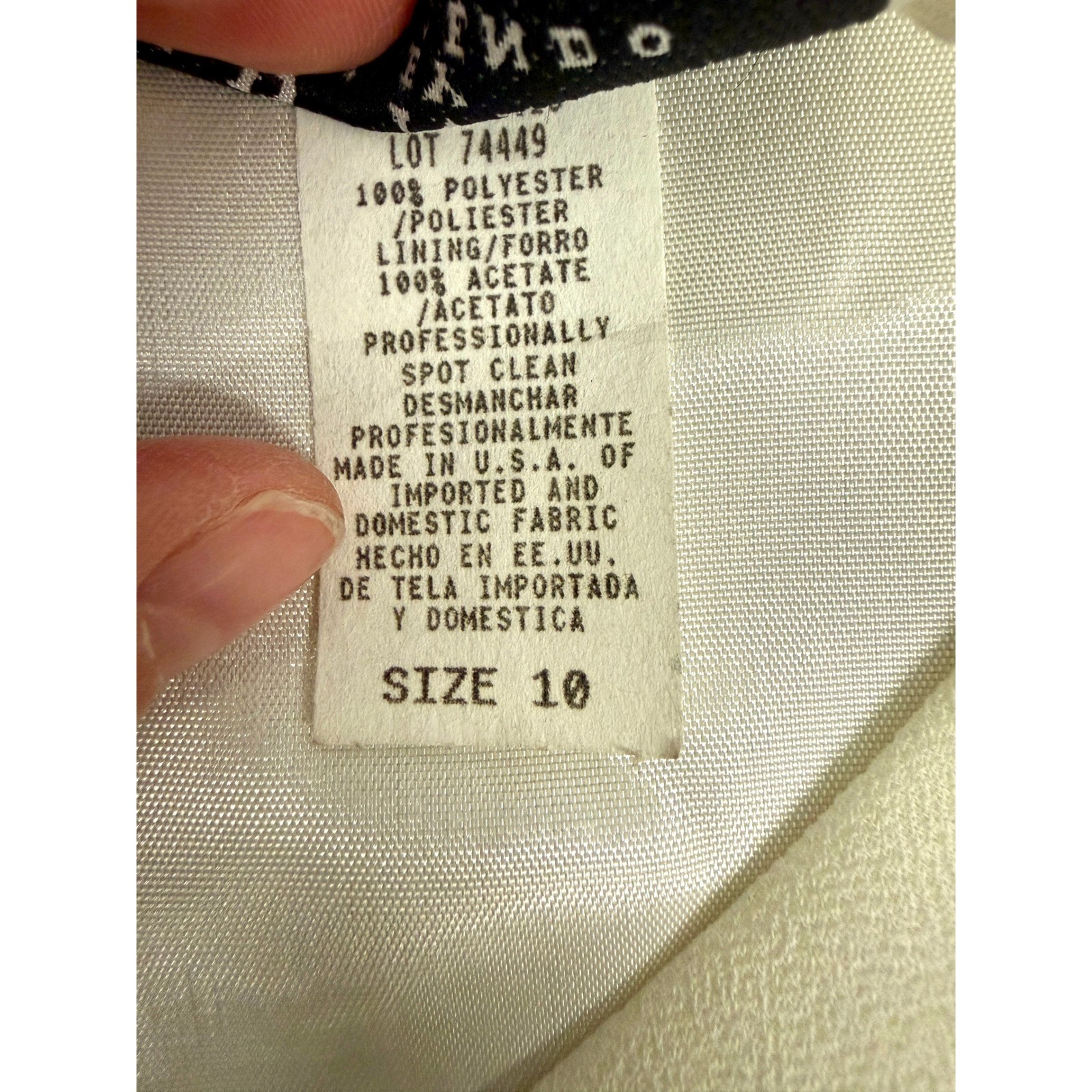 Y2K J.R. Nites Sheer Beaded Button Up Bell Sleeve Fairy Goth Boho Top Size 10