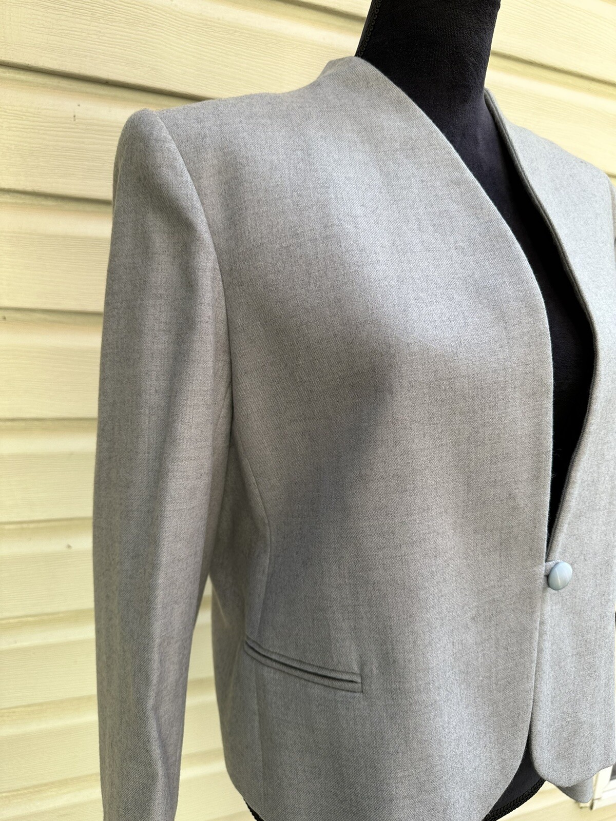 Giorgio Saint Angelo Womens Vintage Wool Blazer Size 14 Yugoslavia