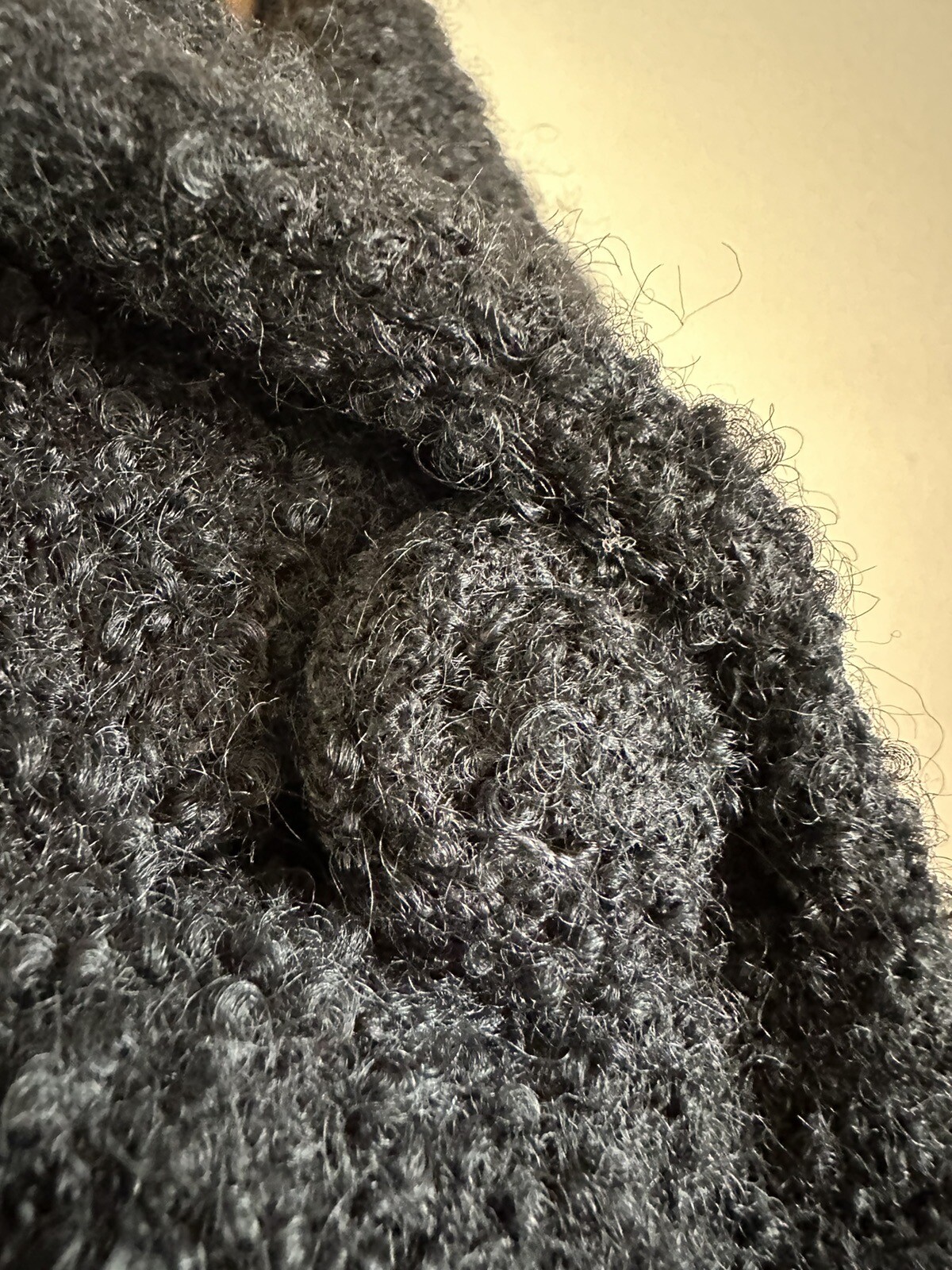 1940s Boucle Wool Swing Coat Holiday Shawl Collar Jacket Rhinestone Cuff 50s VTG