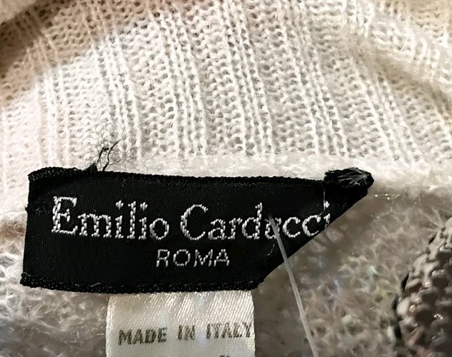 EMILIO CARDUCCI Roma / Designer Dress Made In Italy