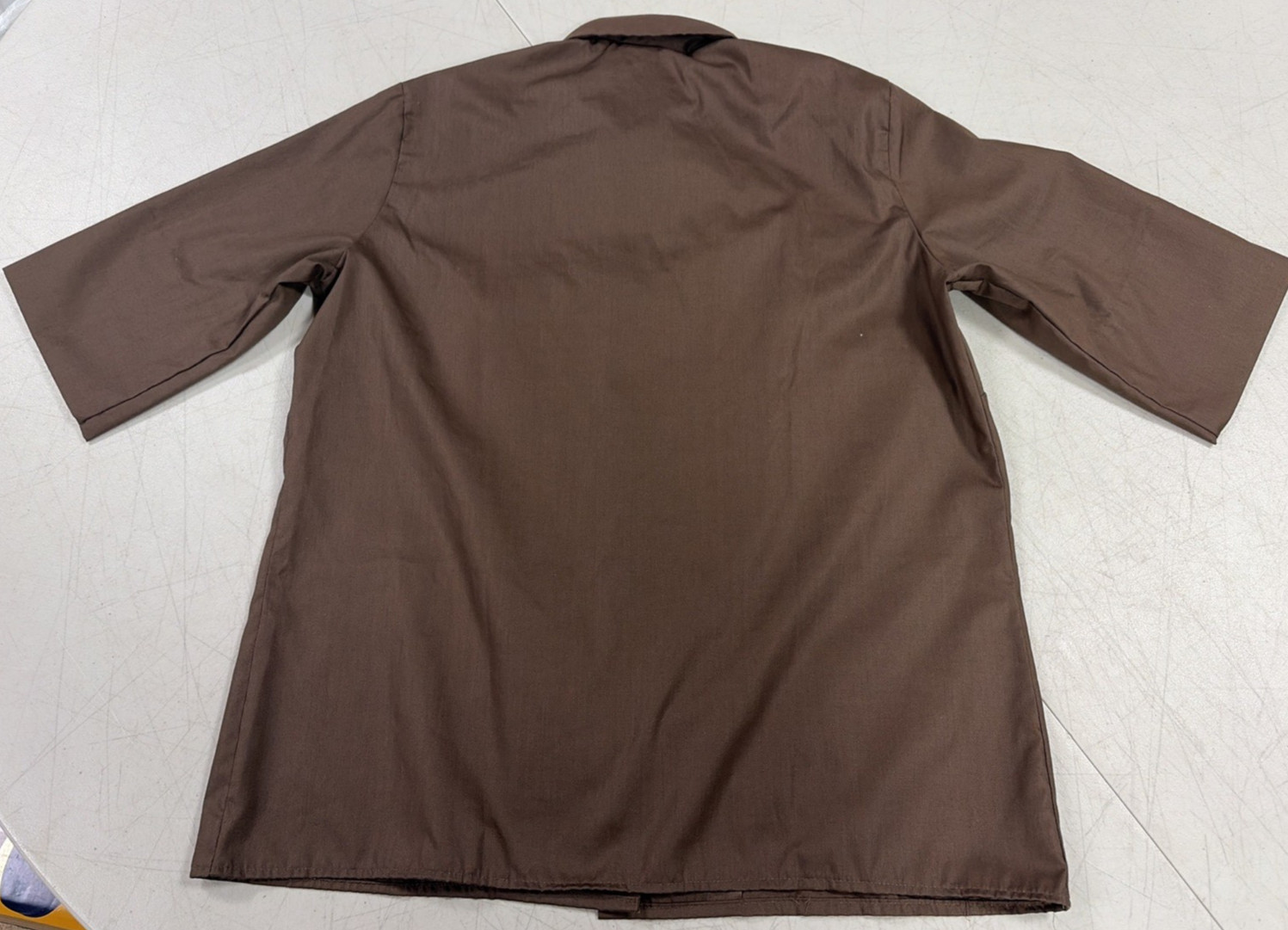 Lady Manhattan 1970’s ¾ Sleeve Button-Up Blouse Brown Size 16