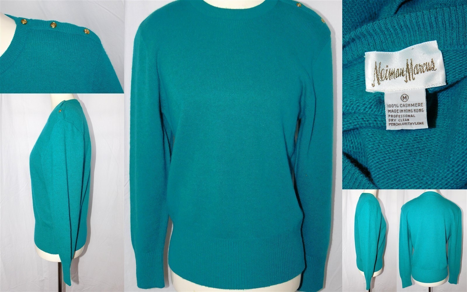 LOT Vtg 1990s Teal Pink Black Bright Top Skirt Womens Evan Picone Neiman Marcus