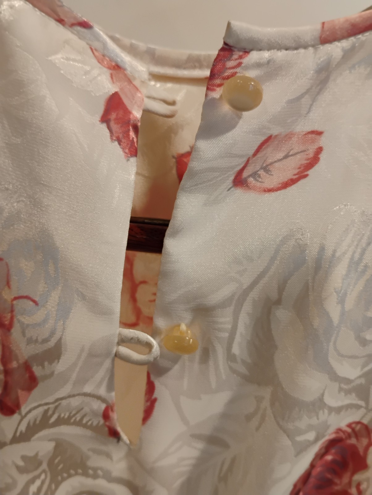 Vintage Mavinette Women’s Dress Size 8 Roses Cinched Waist Pleated Skirt 1980s