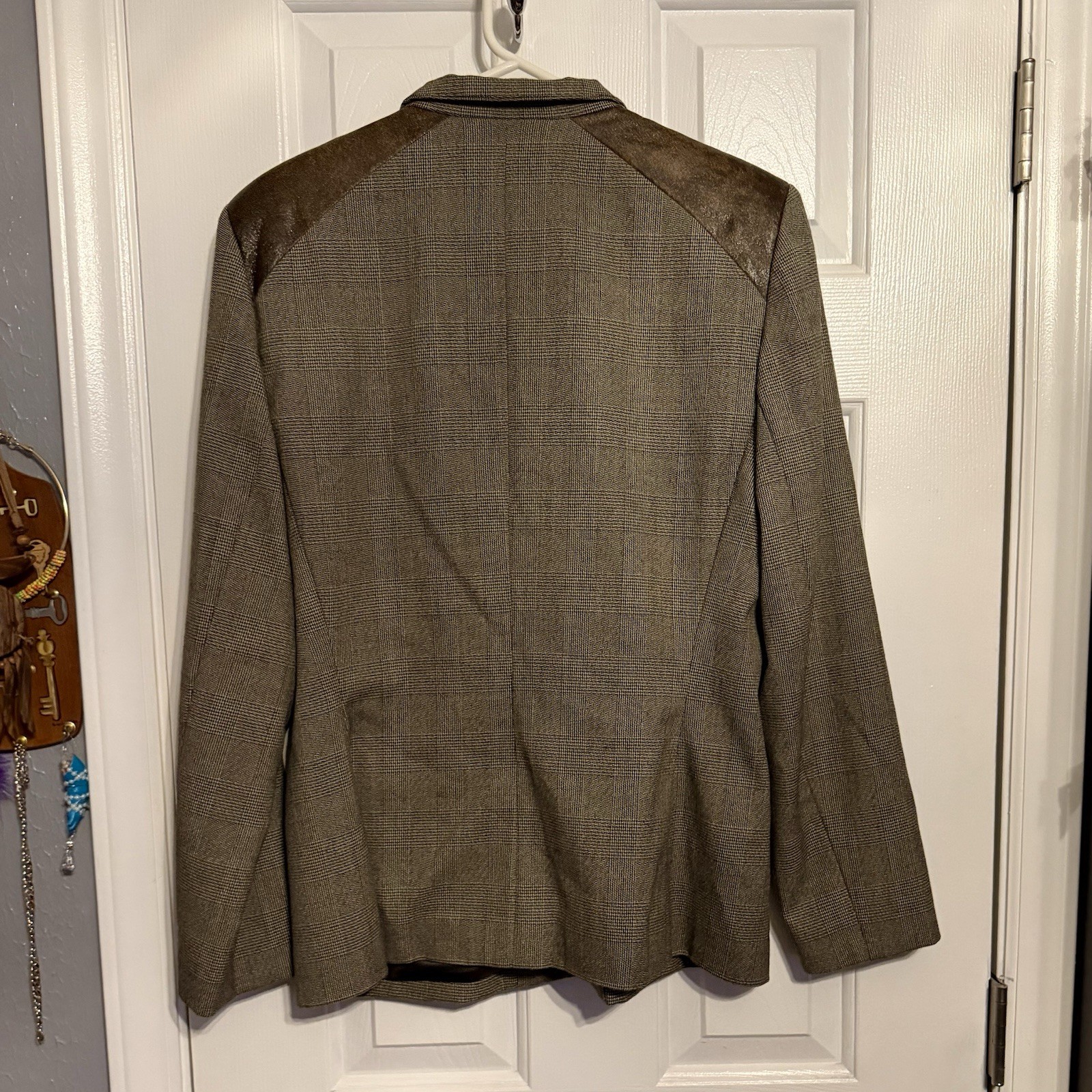 Vintage Harve Benard Wool Full Zip Blazer Jacket Womens 12