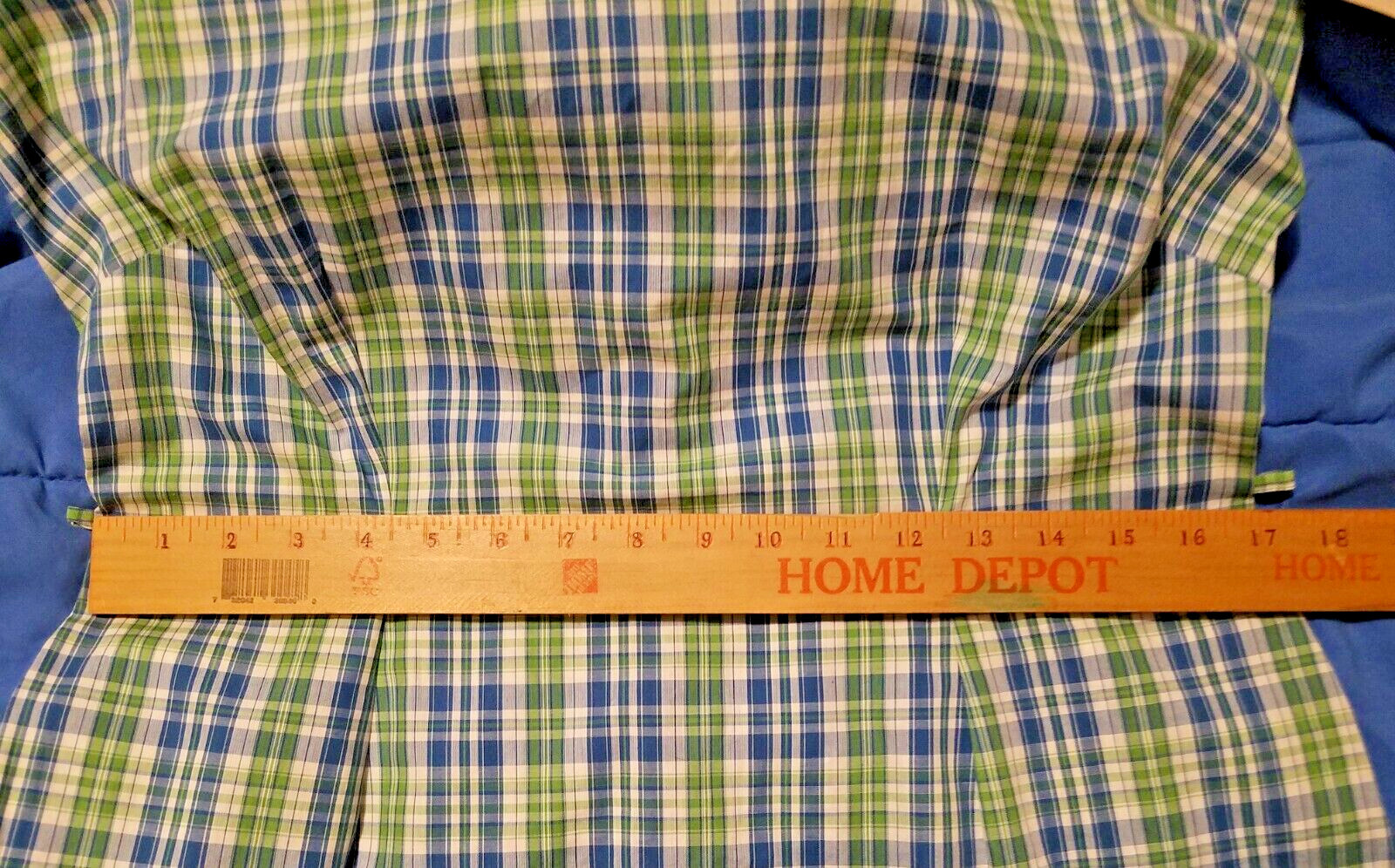 NWT Vtg Expressions Women’s Plaid 100% Cotton Poplin Summer Dress, Size 14