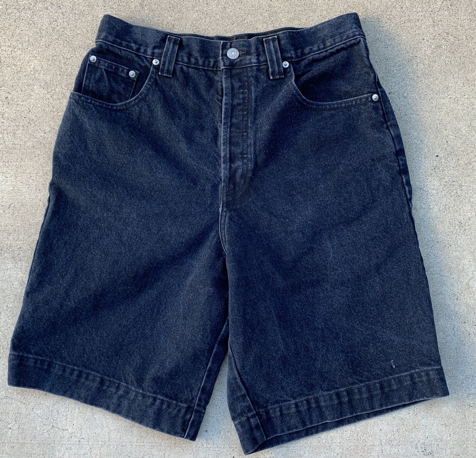 vintage Banana Republic Safari & Travel Clothing Co denim shorts Jorts Size 12