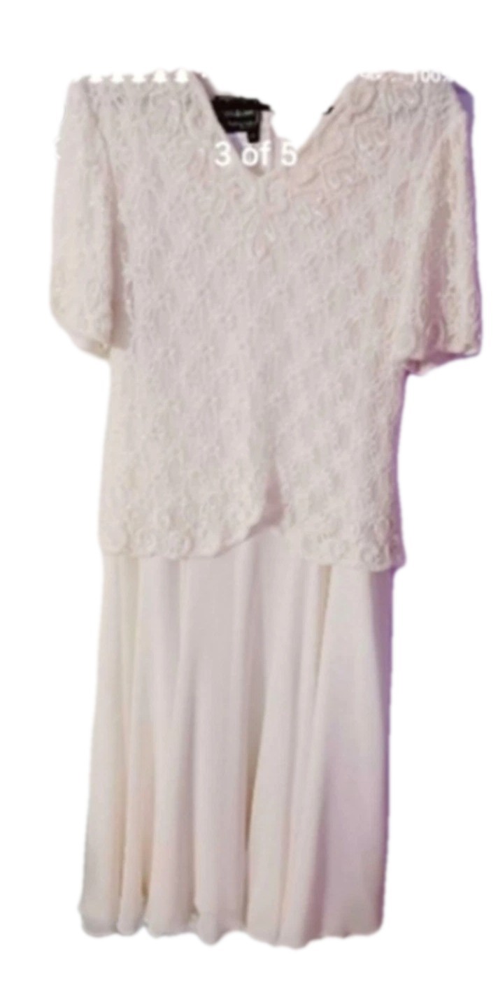 Jean for Joseph Le Bon Vintage Short Sleeve Special Occasion Dress/Sz 12