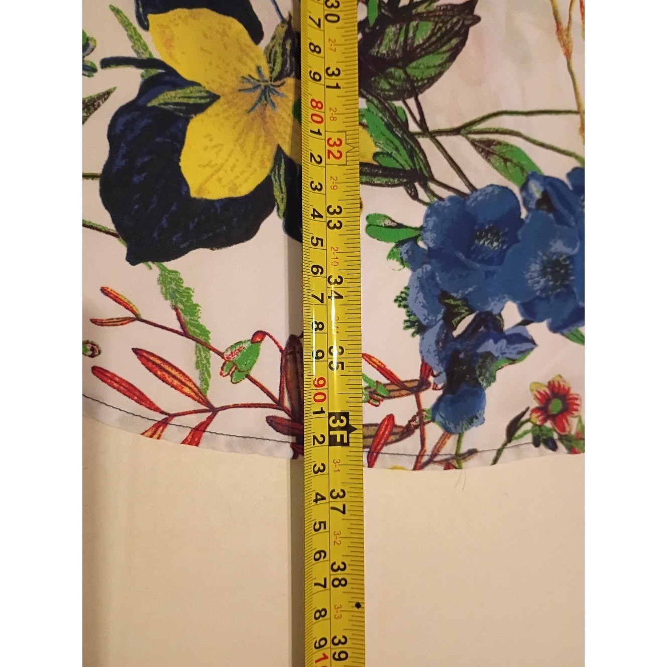 Valerie Stevens Women’s Multicolor Floral High-low Button-Front Tunic Sz L NWT