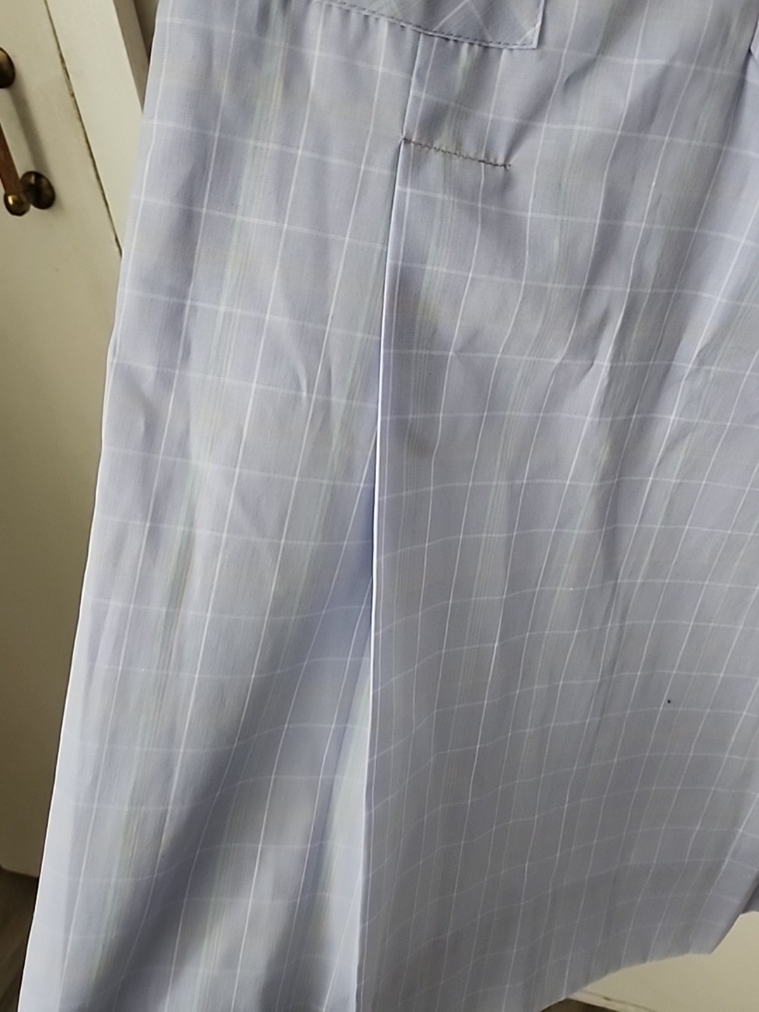 Vintage Nancy Frock Casual House Dress Pleats Pockets Sz14