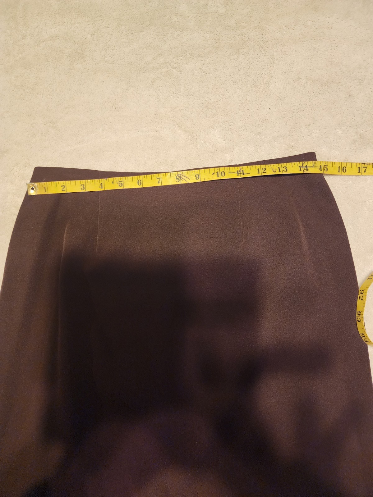 Alyn Paige Juniors Size 5/6 Dark Brown 2 Piece Skirt Jacket Suit Un Lined