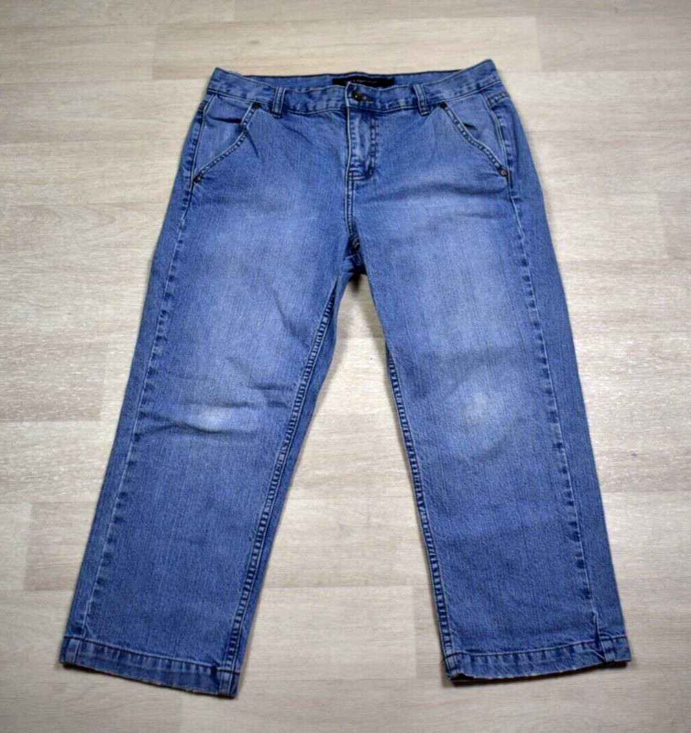 90s Calvin Klein Jeans Capri Denim Size 8 VTG 1990s Classic