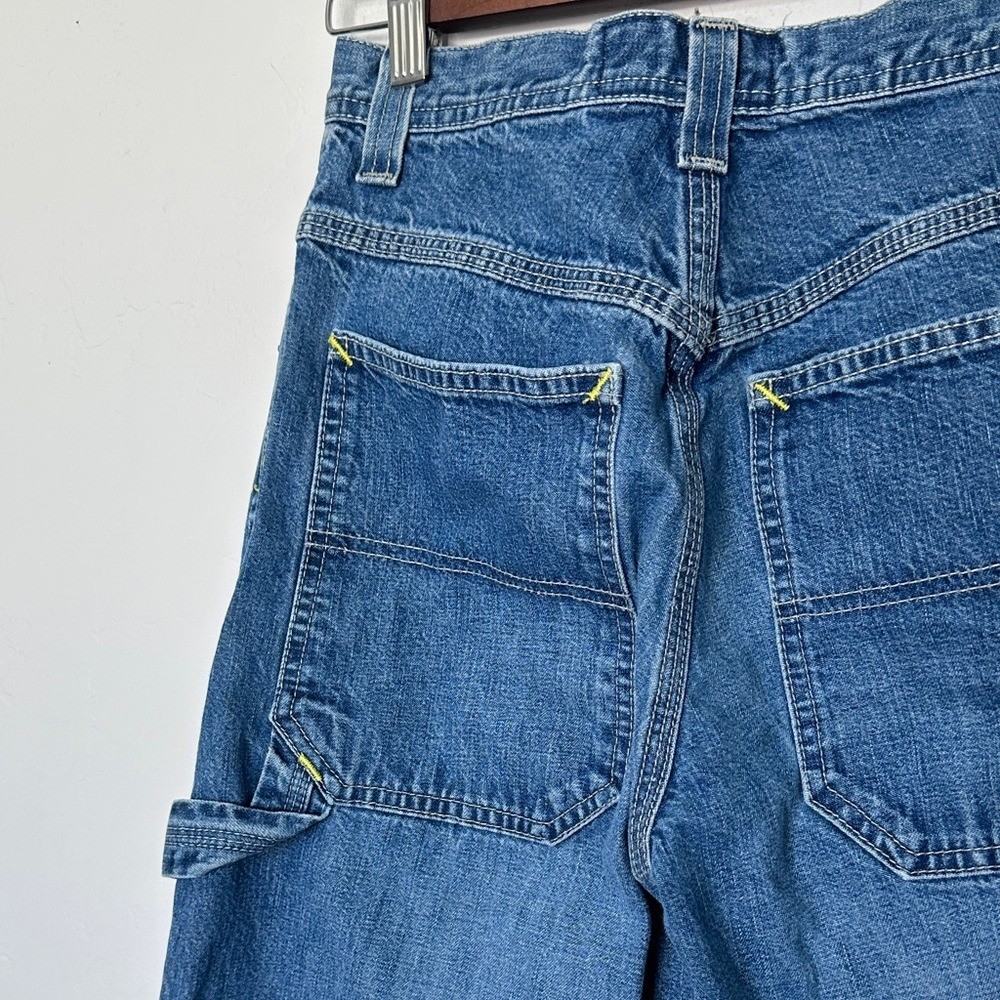 JNCO Fixin Carpenter Jeans Size 5 Vintage Y2K Wide Leg Skater Denim Girlie Stuff