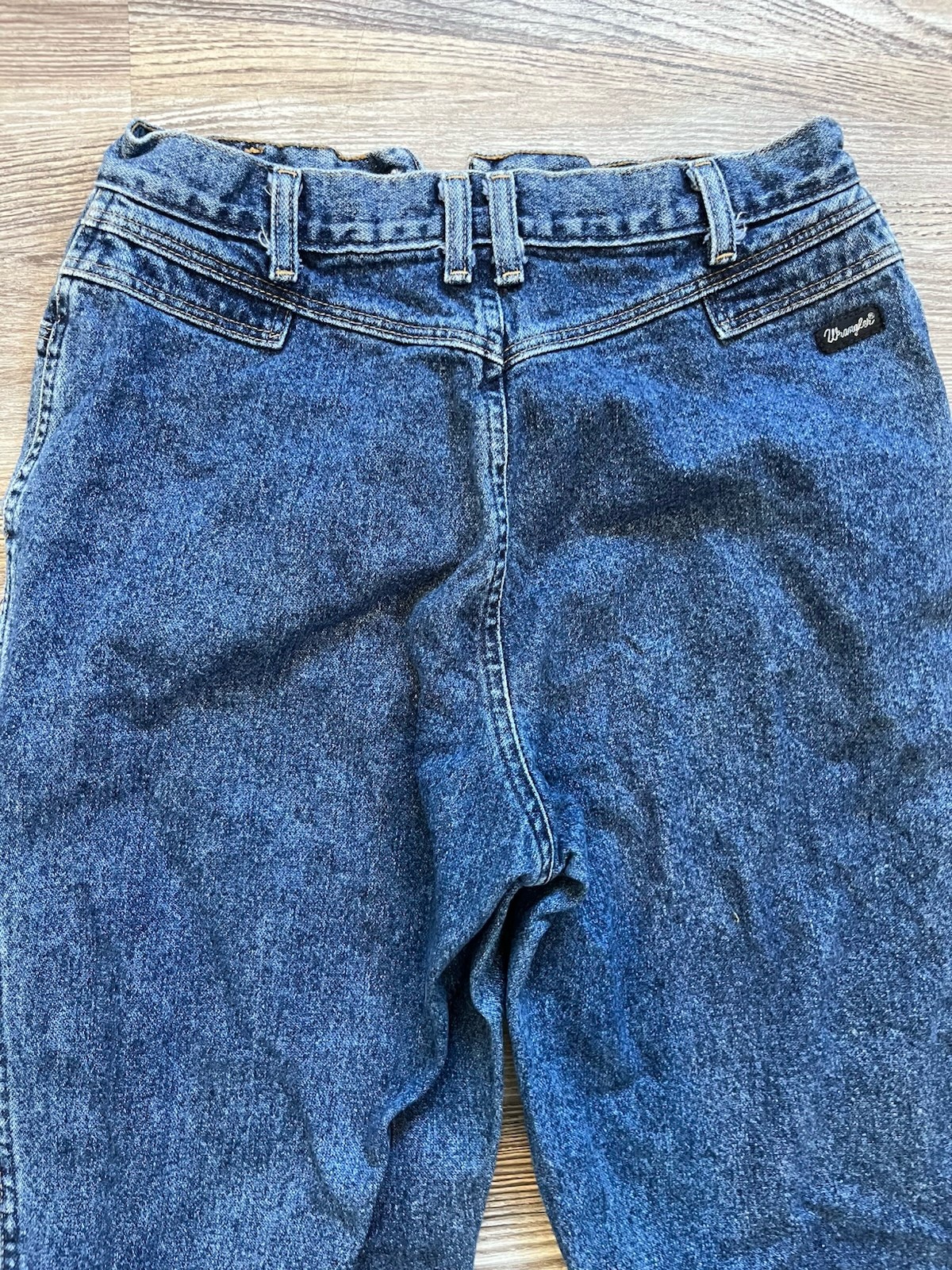Vintage Wrangler Womens High Waist No Back Pocket Denim Jeans 9/10 32”