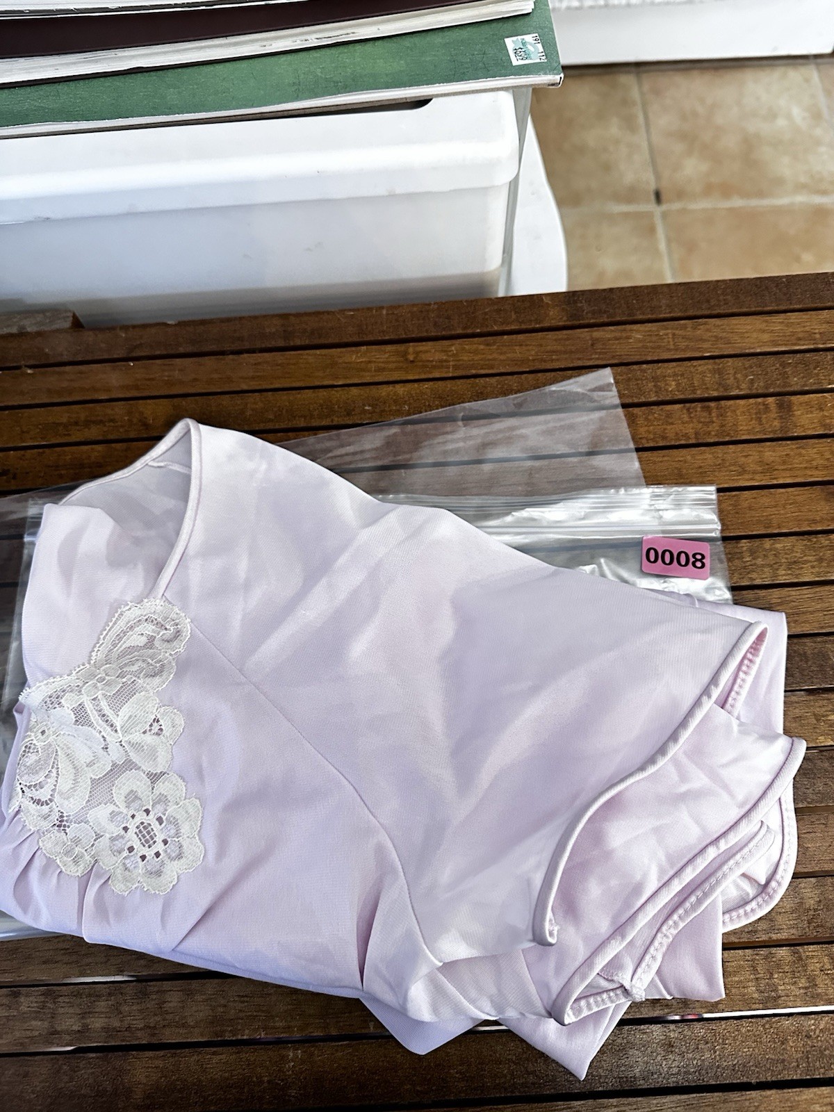 Vintage Vanity Fair Pink Nylon PJ Set 36 Lace Trim 2 Pc Lounge Sleepwear