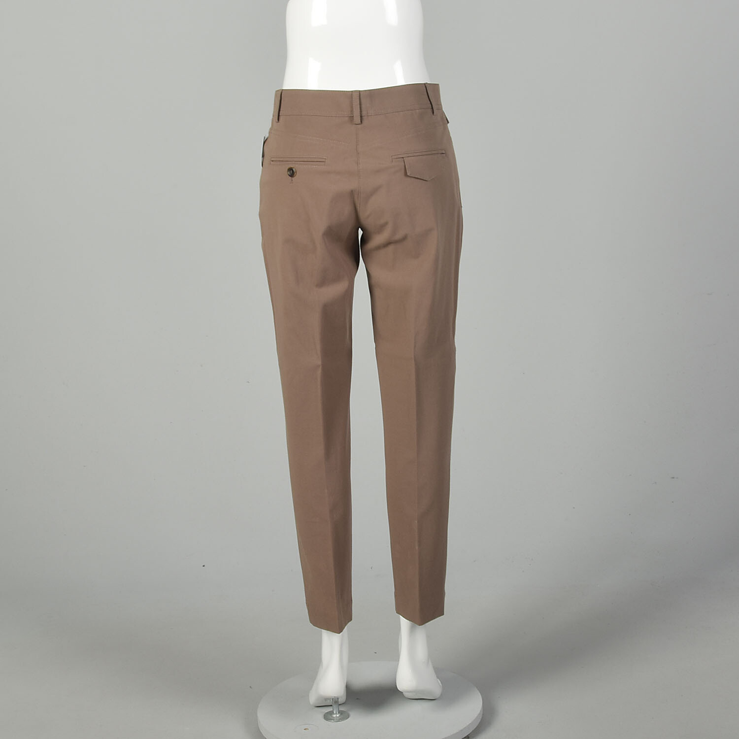 Small Brunello Cucinelli Capri Pants Pleated Tapered Leg Designer Bottoms VTG