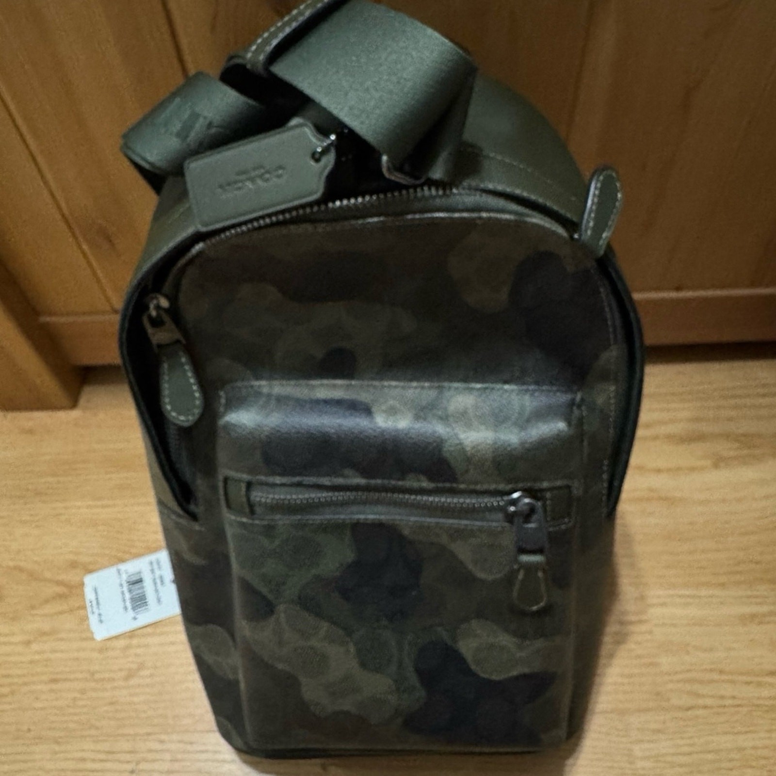 NWT ❤️Coach West Pack In Signature Camo Print