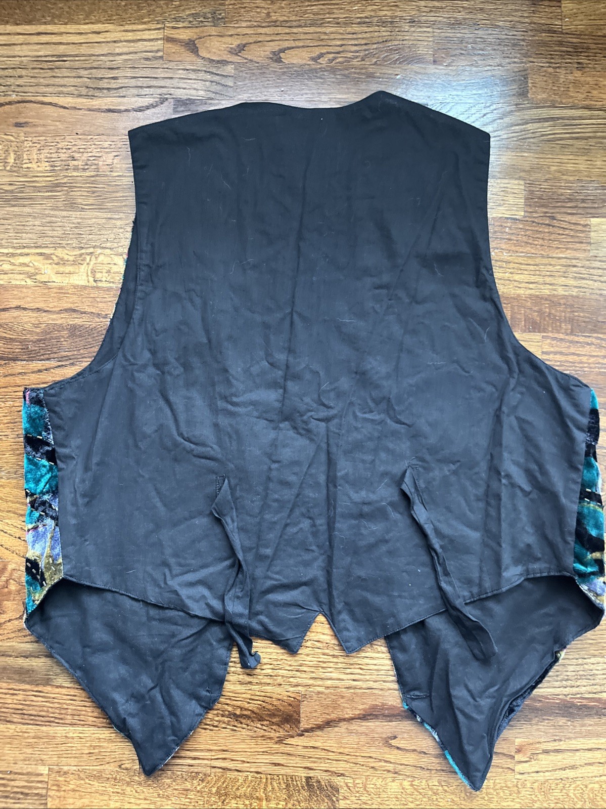 Vintage Fashion Passport Colorful Patterned Women’s Vest L