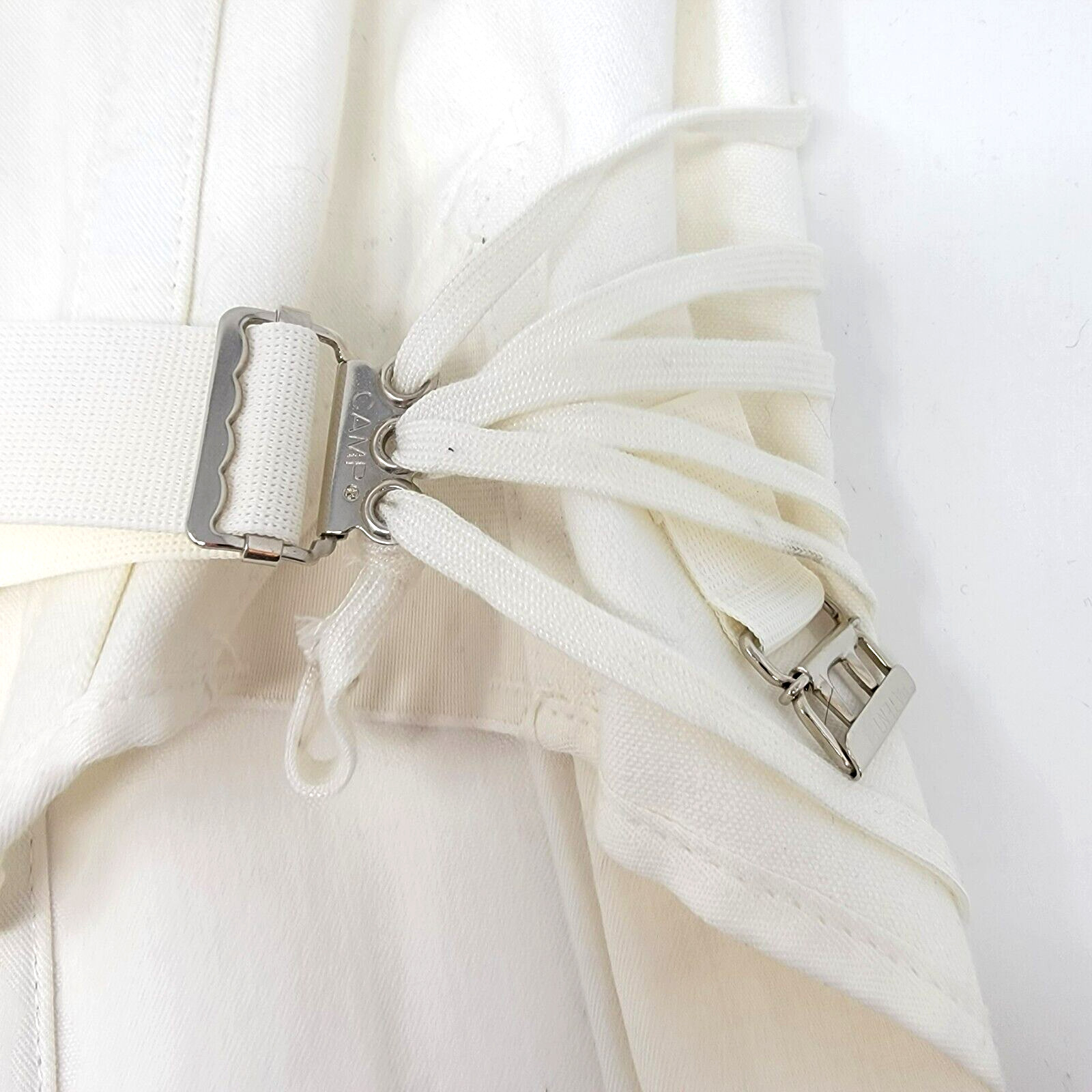 Vintage CAMP Corset Girdle Support #9166 SZ 44 Cotton Truss Laces 1940-50’s USA