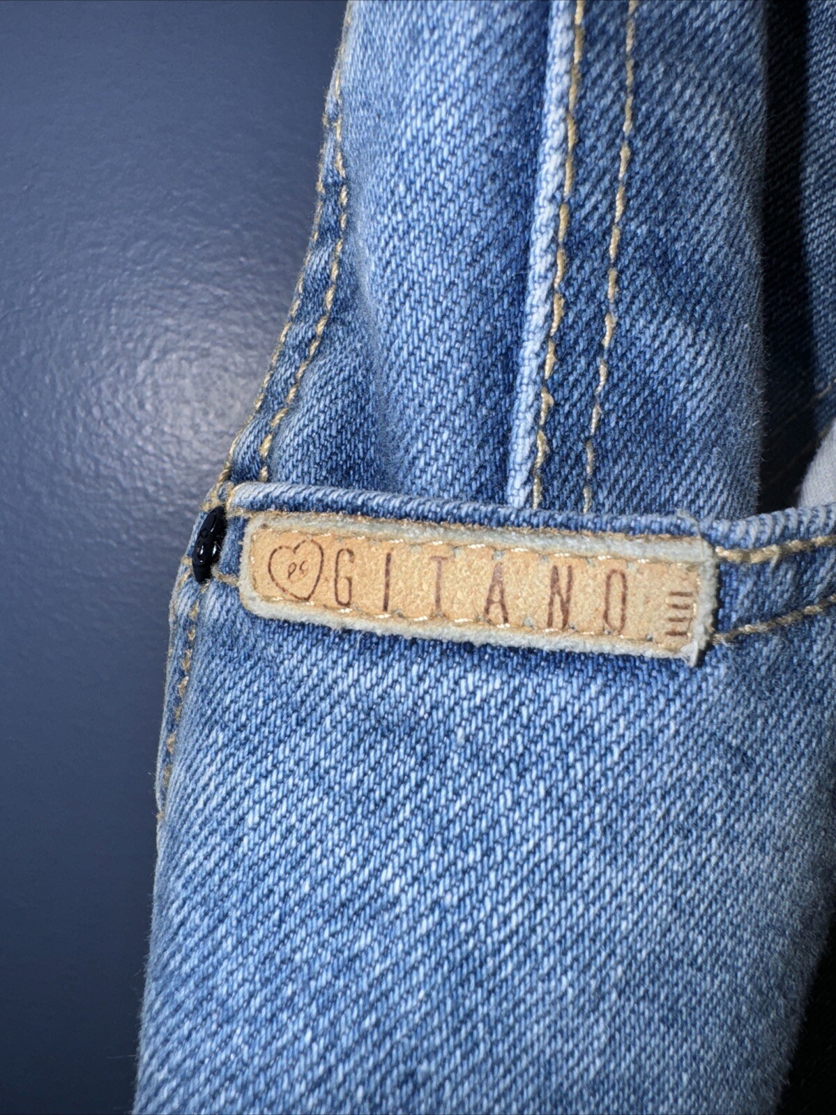 28 X 27 Ladies Vintage GITANO, 1980’s Jeans, Empire Waist, Previously Loved