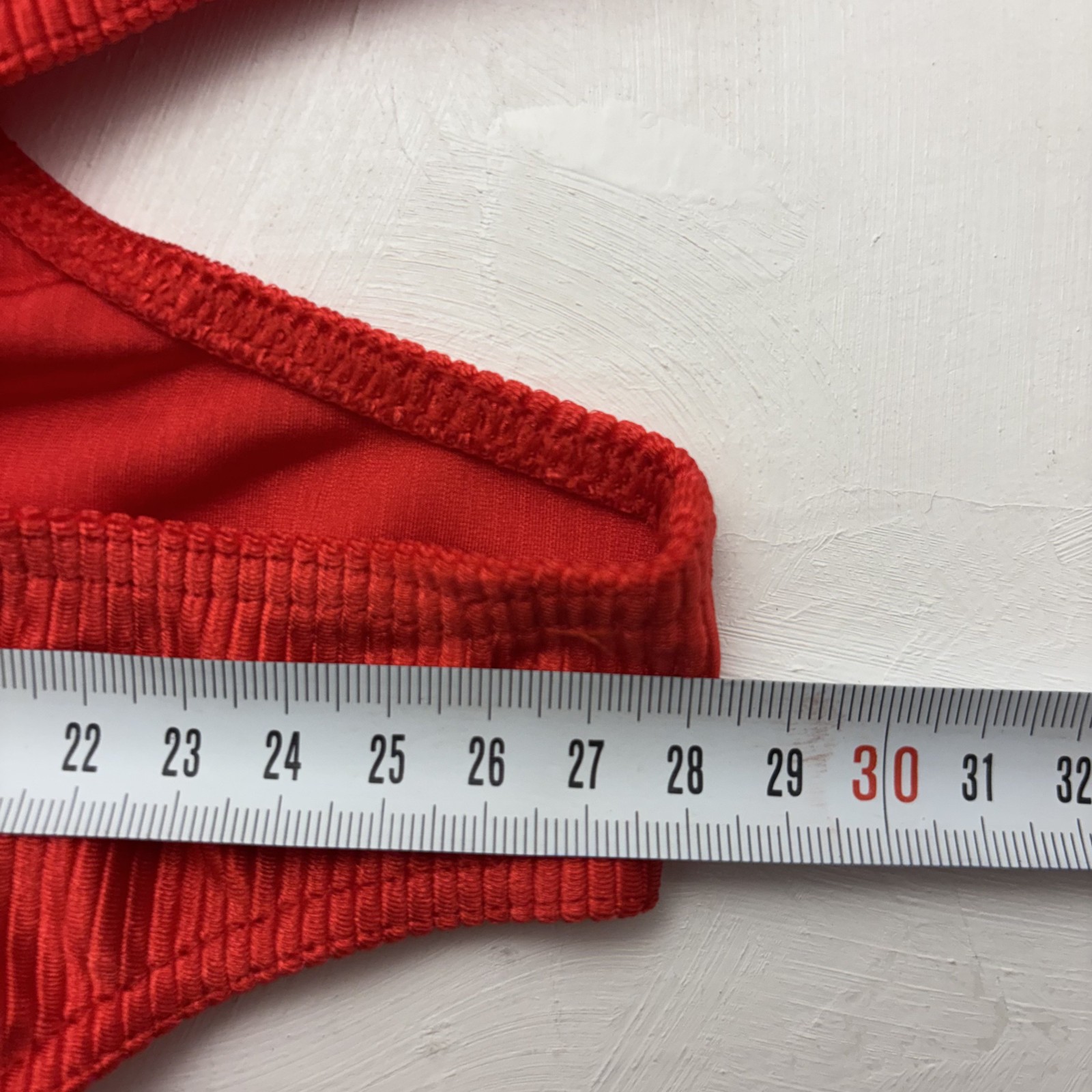 Candy Jay Red Cutout Bodysuit 80s-90s / Leotard, Yoga & Fitness / Size M