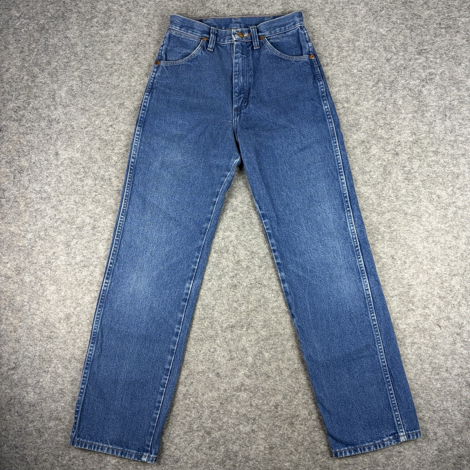 Vintage 90s Wrangler Cowboy Cut Jeans Blue Women’s 13MWZG 5×30 (Actual 24×29)
