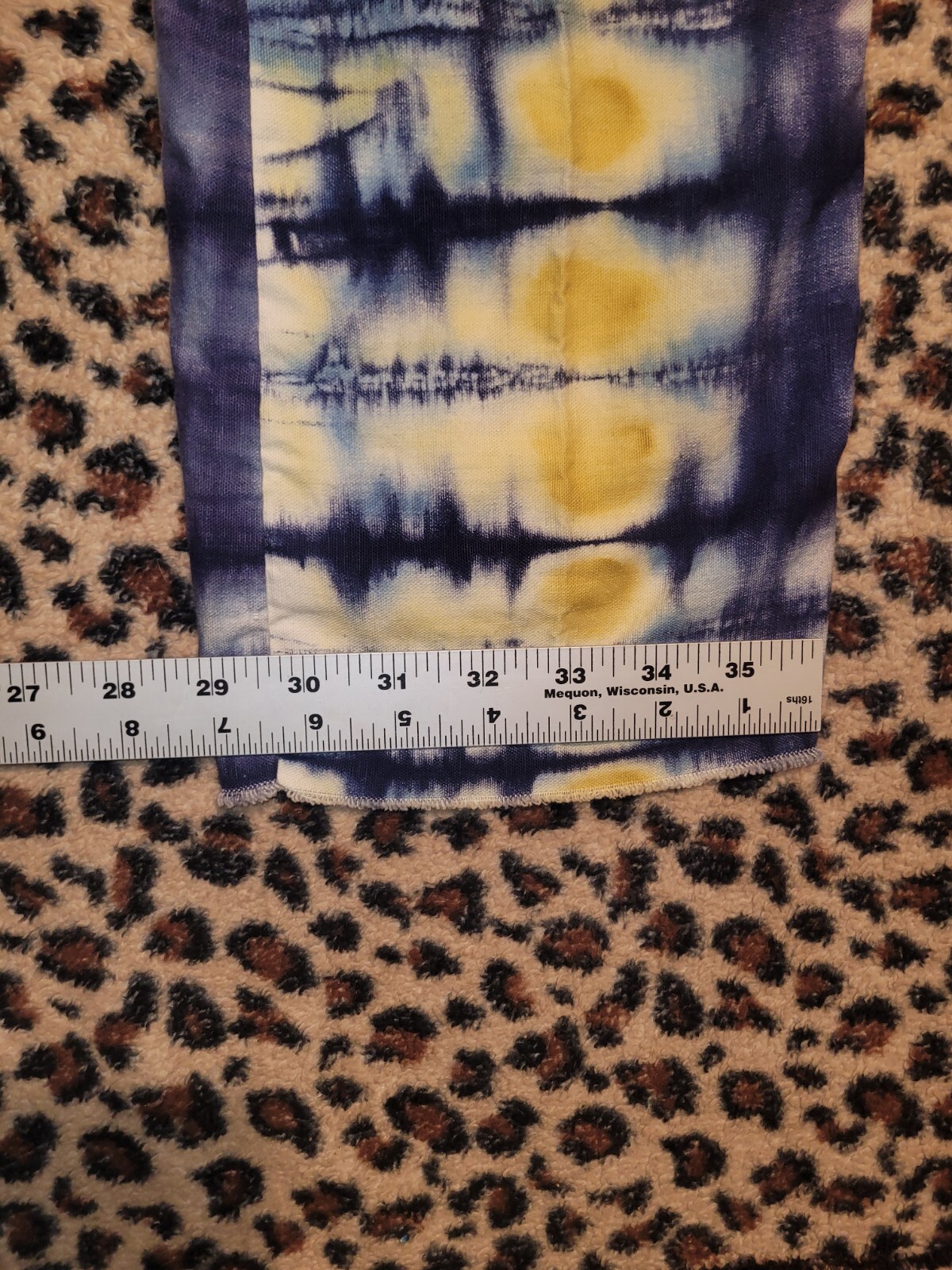 Vintage Tie Dye Xtrovert 60s 70s 80s Pants Blue Yellow White