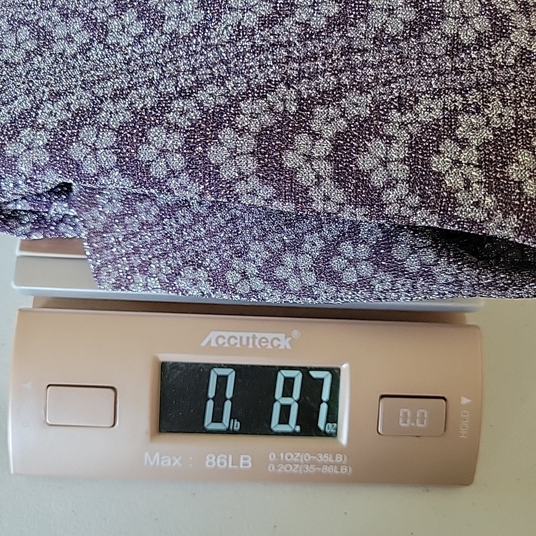 Vintage Handmade Maxi Skirt Size Small Purple Silver Metallic Glam Party Retro