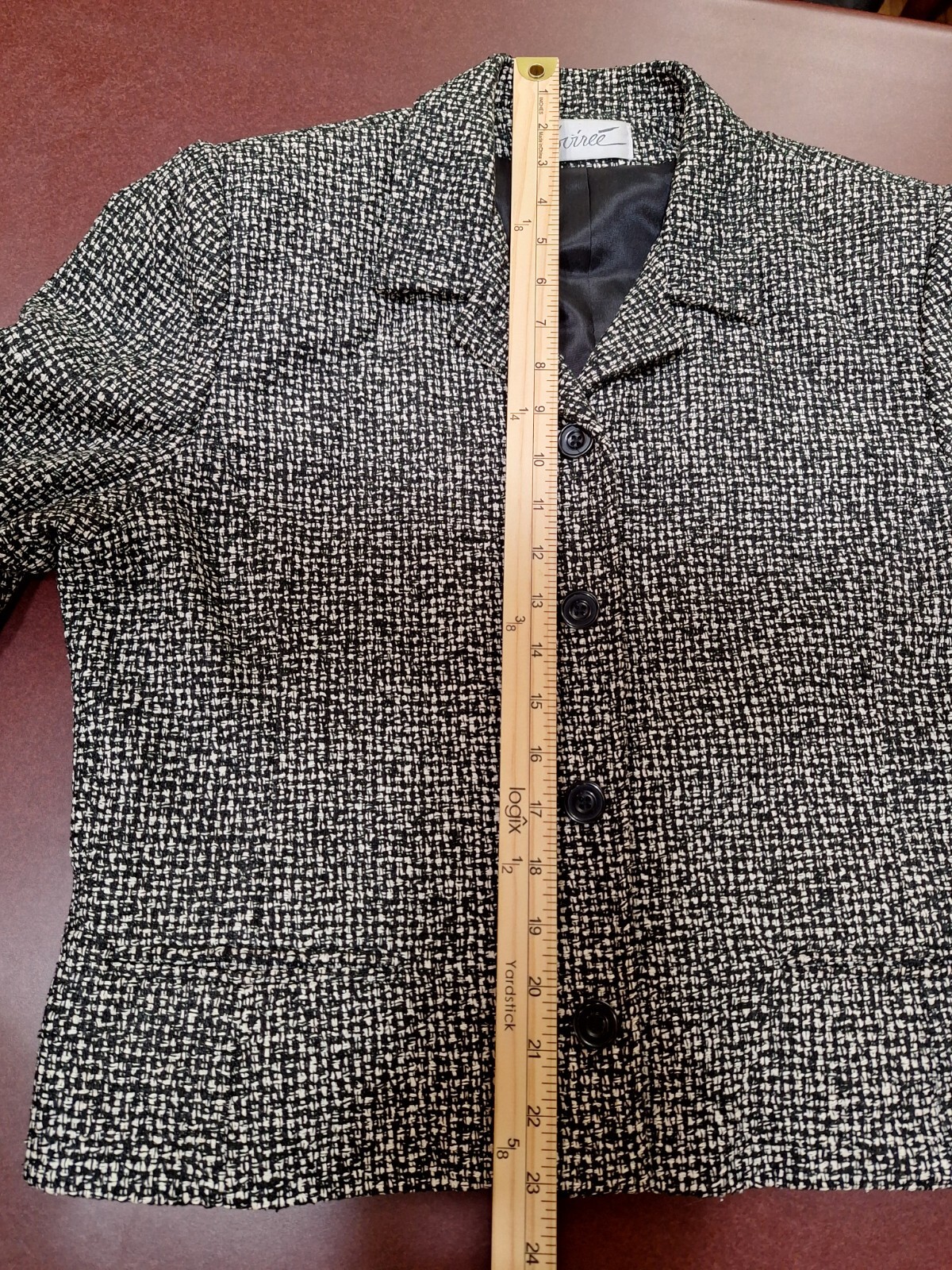 Vintage Soiree 100% Handwoven Silk Blazer Suit Jacket, Lined, Medium