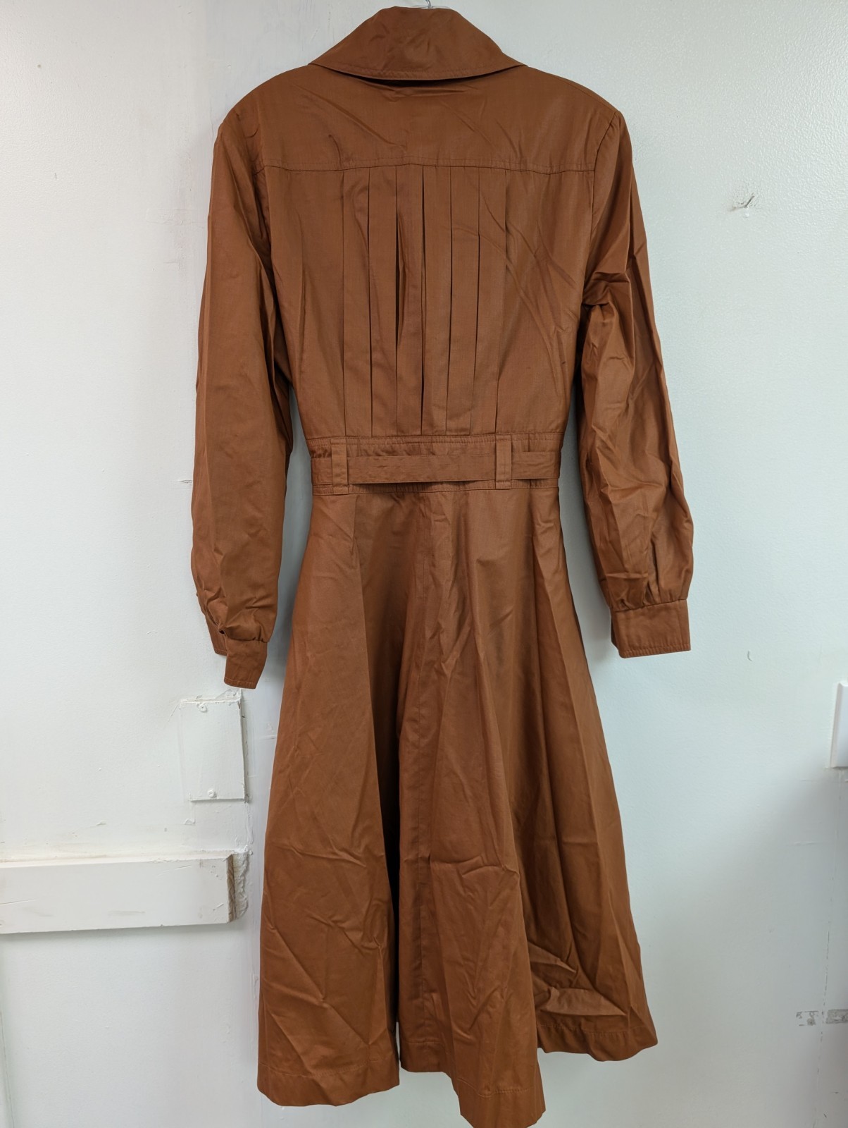 Vintage Rain-Ette Fashions Trench Coat 70s Street Style Lightweight 13 / 14
