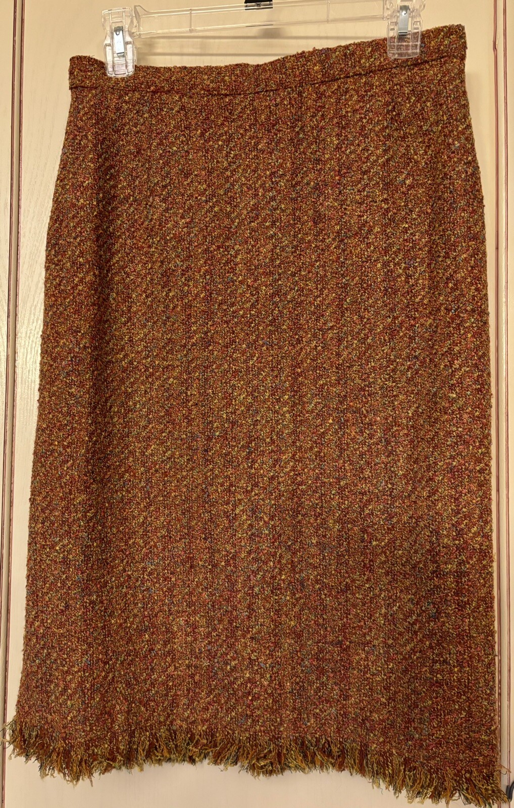 Vintage 60’s Tweed Skirt & Jacket Blouse William Pearson Designer Stunning! Sz 8