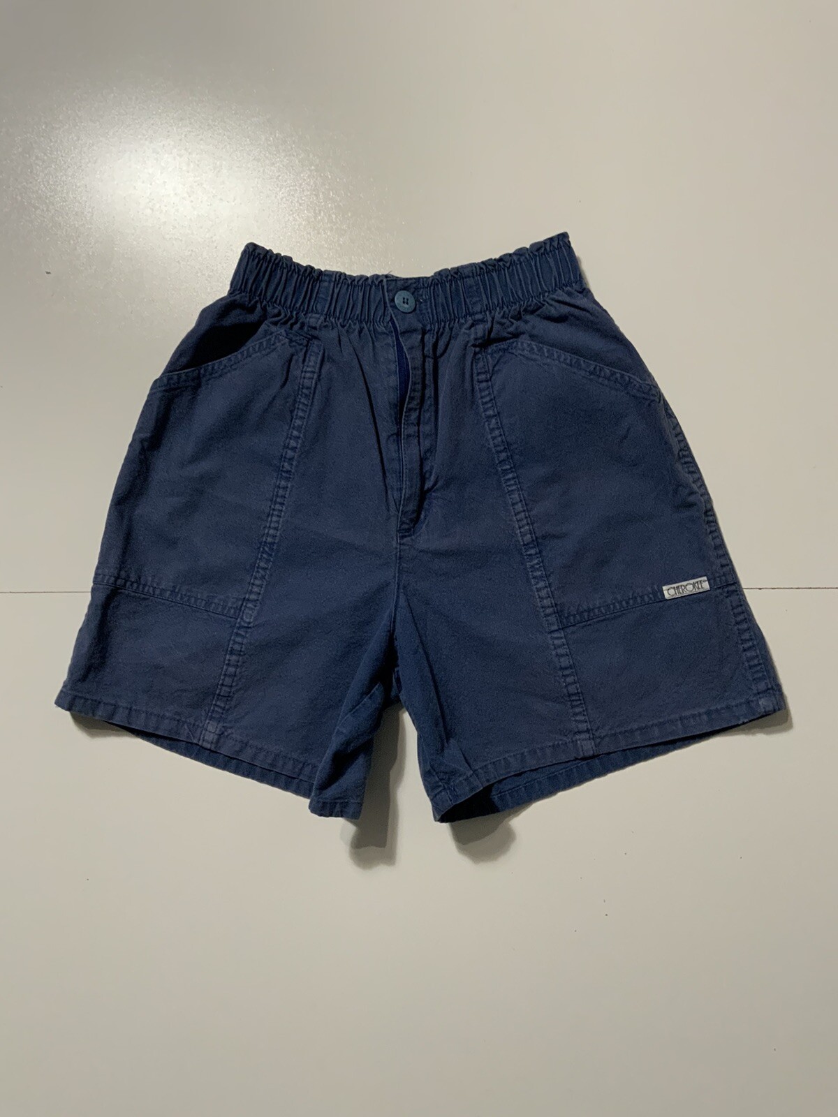 Vintage 80s Cherokee Blue High Waisted Outdoor Hiking Women’s Shorts Sz. 8