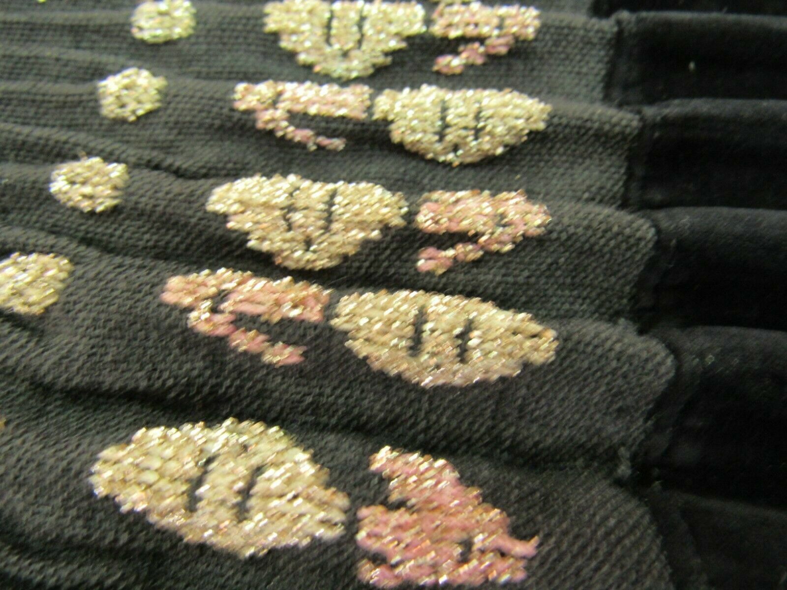 17-18th C. RARE ANTIQUE Folk costume SKIRT, EMBROIDERED GOLD TINSEL PLEATED