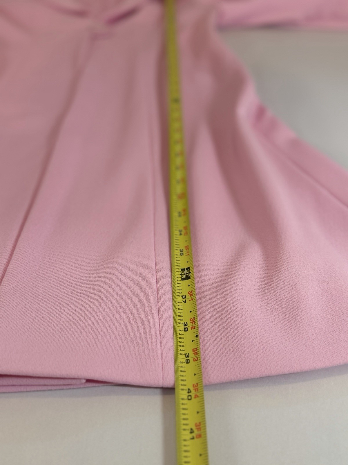 Vintage 1960s Alfred Werber Pink Coat Dress Set No Size Tag