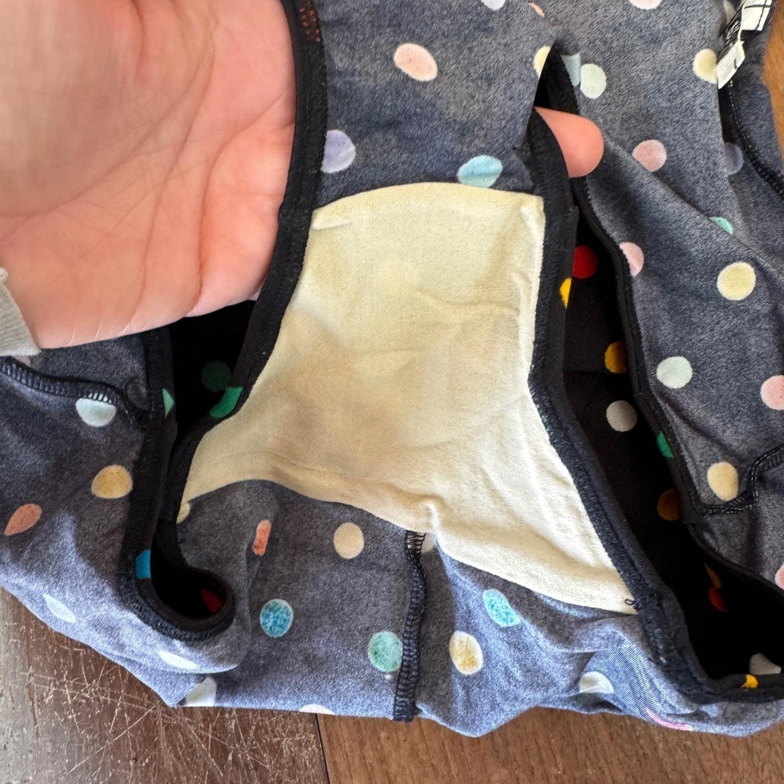 Vintage Gottex Polka Dot Rainbow One Piece Swimsuit Size 1
