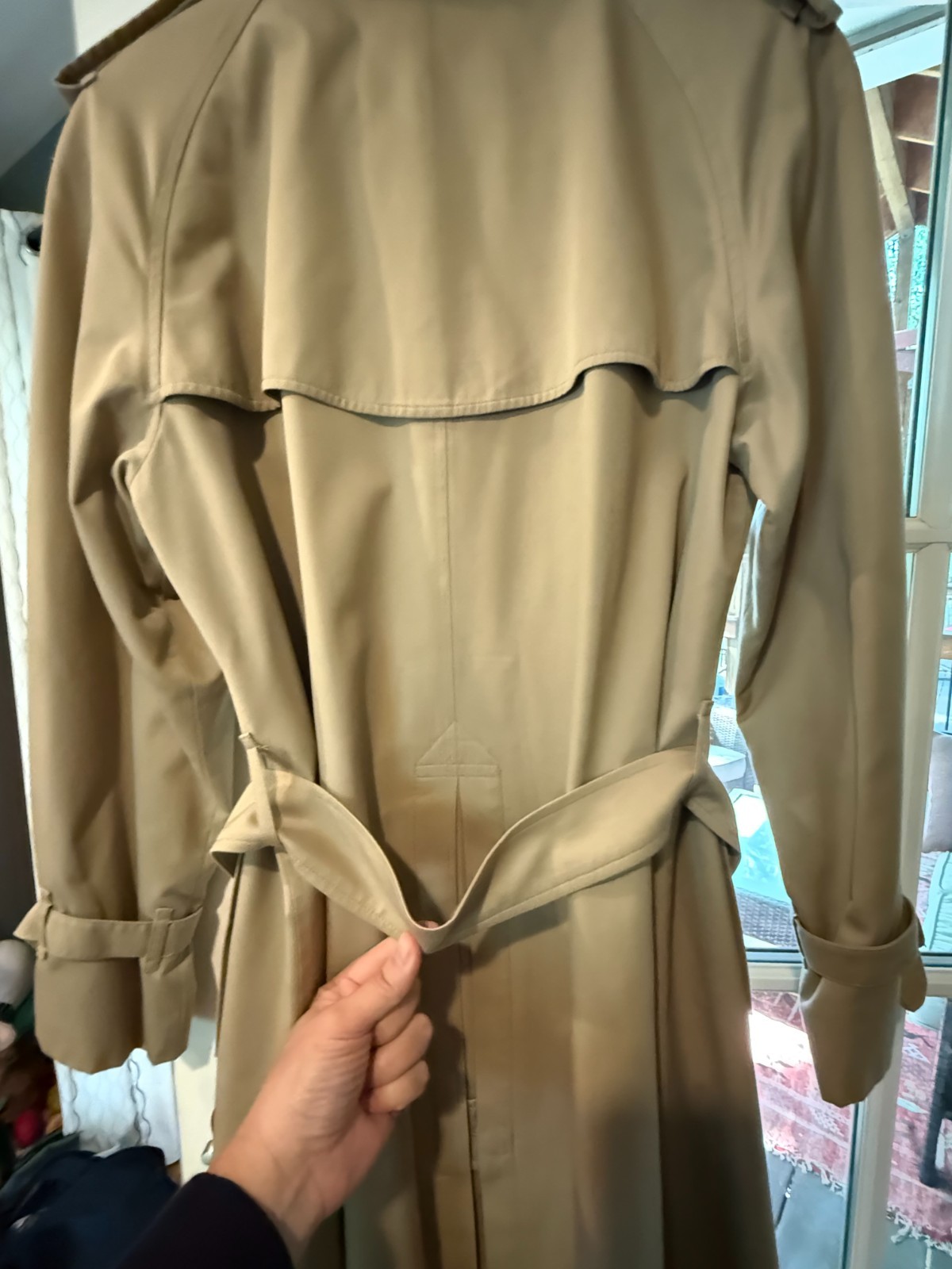 Vintage Burberrys’ Saks 5th Ave trench coat
