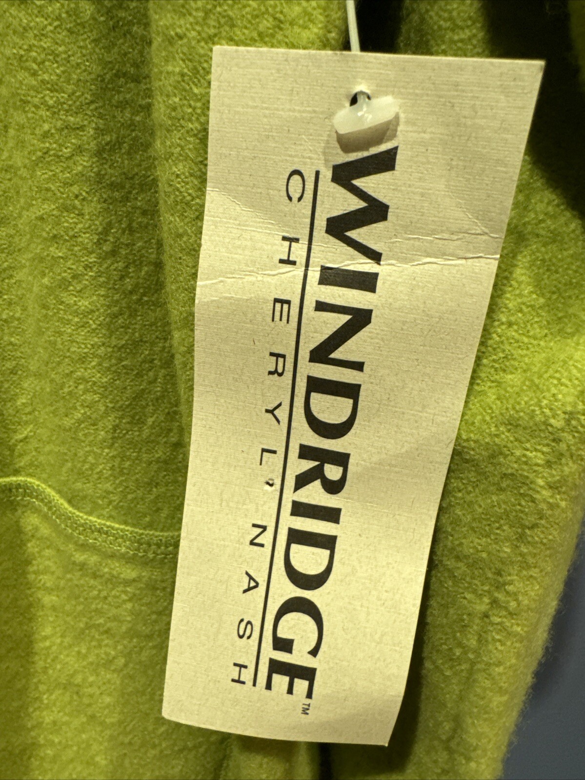 L Wool Jacket, Lime, Vintage 1980’s, Windridge Cheryl Nash, 100% Merino Wool