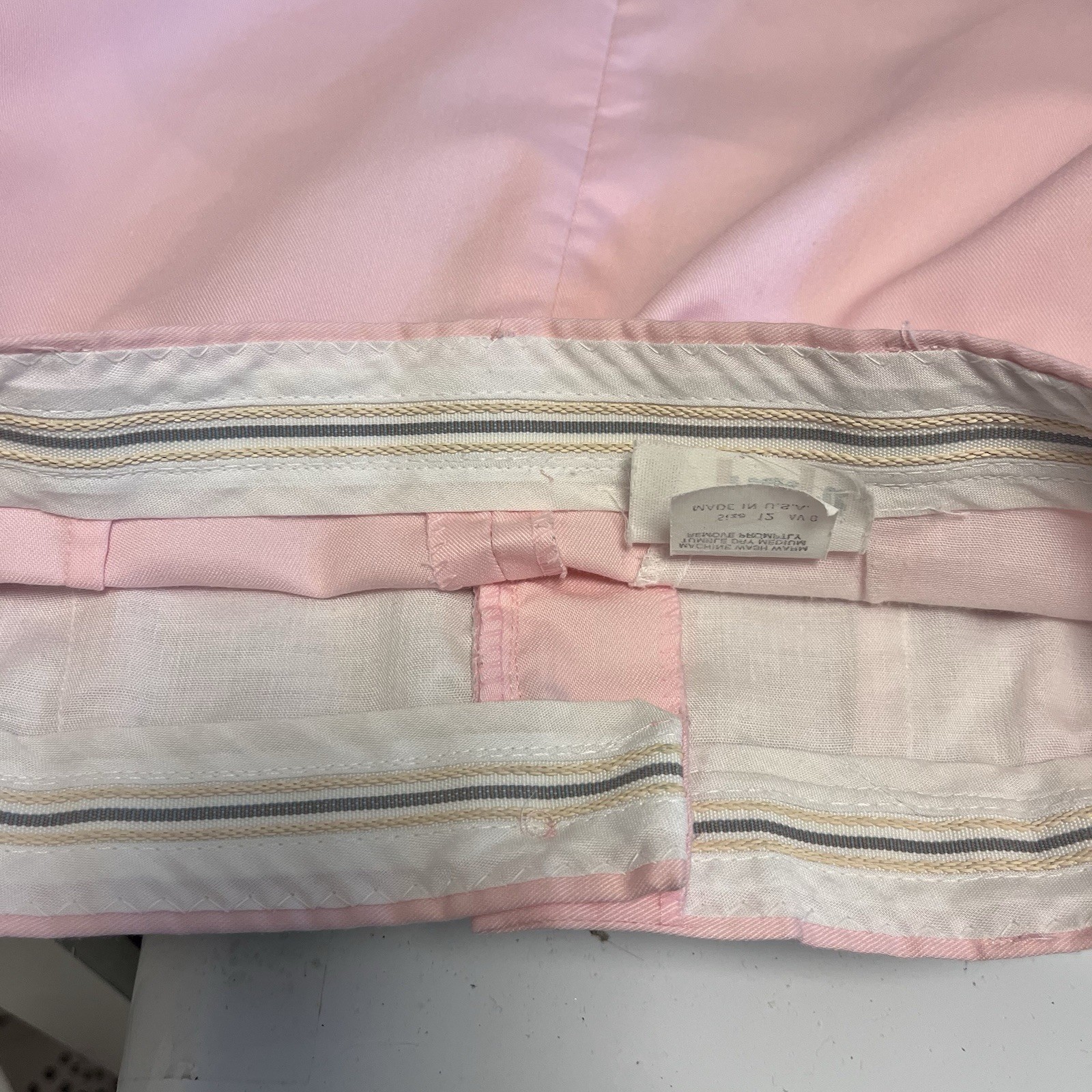 Vintage SEARS Roebuck Co. SKIRTS THAT FIT Sz 12 Pink Full Hip Skirt Made in USA