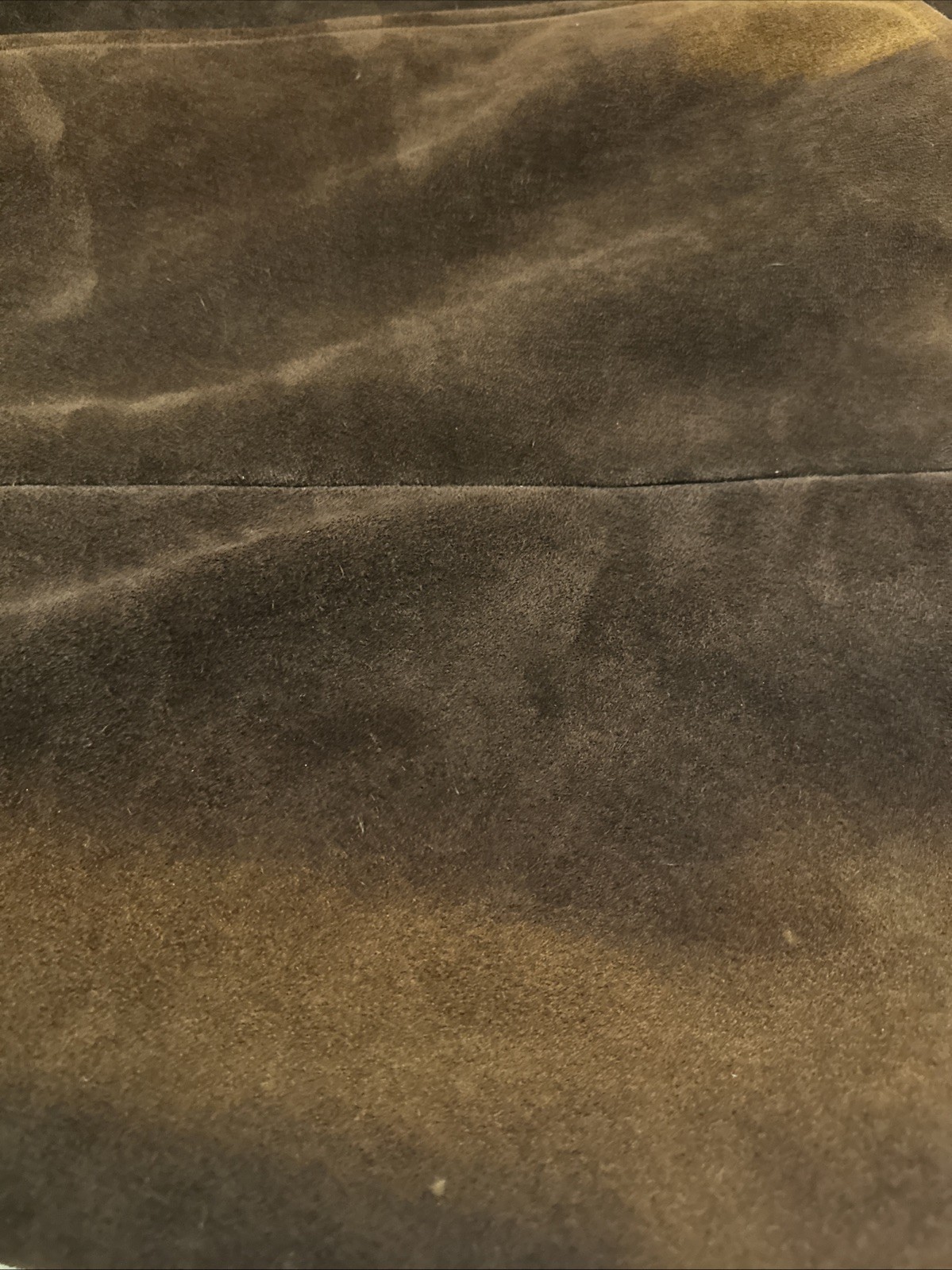 Vintage A&F Originals Abercrombie Fitch Long Suede Coat Dark Brown Penny Lane