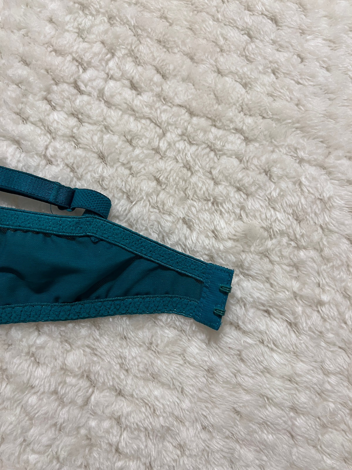 NEW with Tags Vintage Jaclyn Smith Nylon Lace gree Silky Bra Size 34C Style 6414