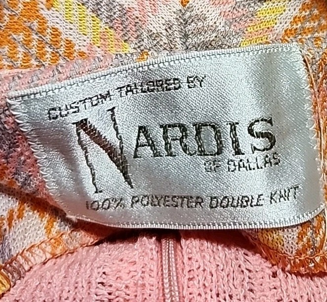 Vintage Nardis of Dallas Irish Double knit Poly. Blazer Women’s New W/Tags 1960s